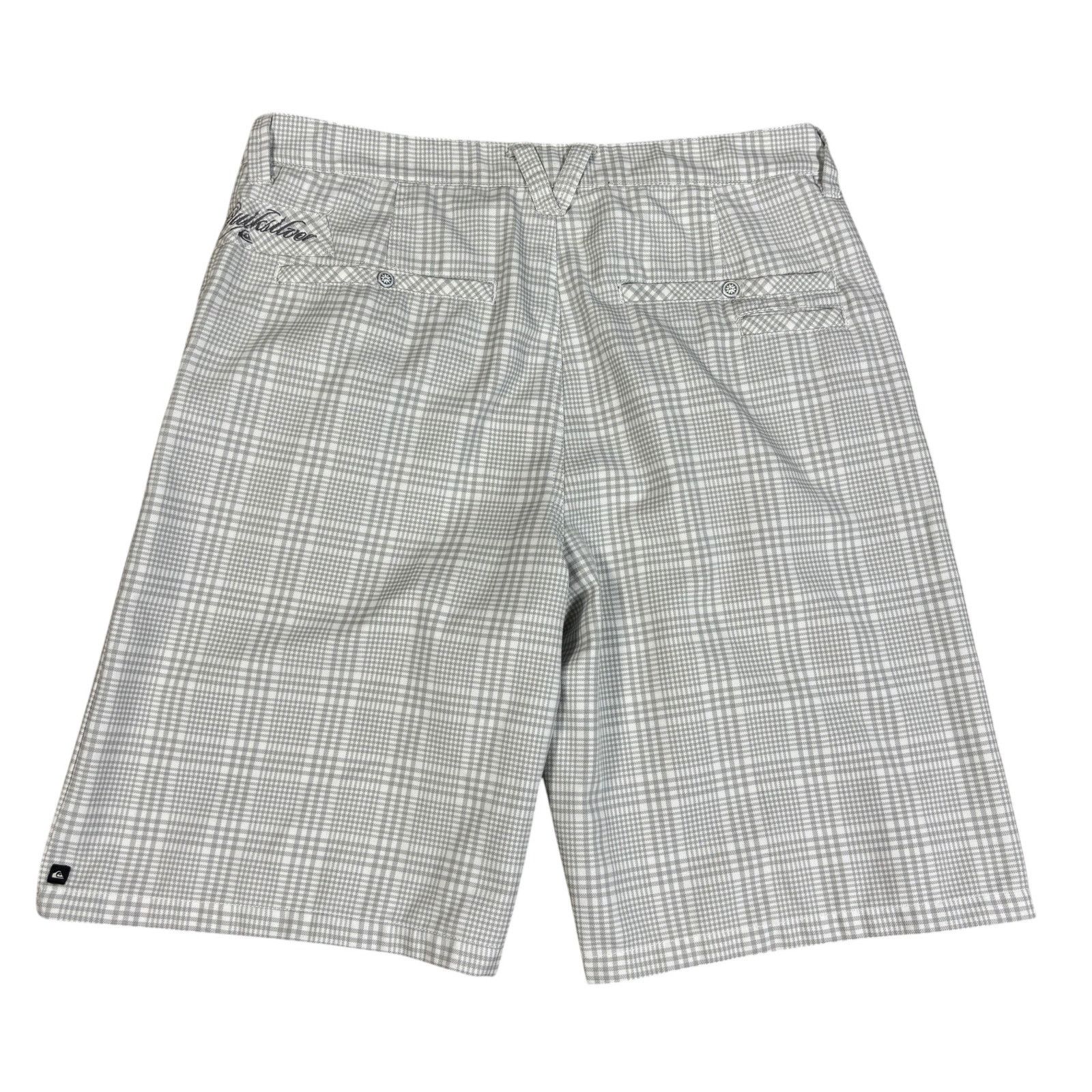 Quiksilver vintage y2k 2000s Quiksilver baggy wide leg plaid 34x11 emo Size US 34 / EU 50 - 2 Thumbnail