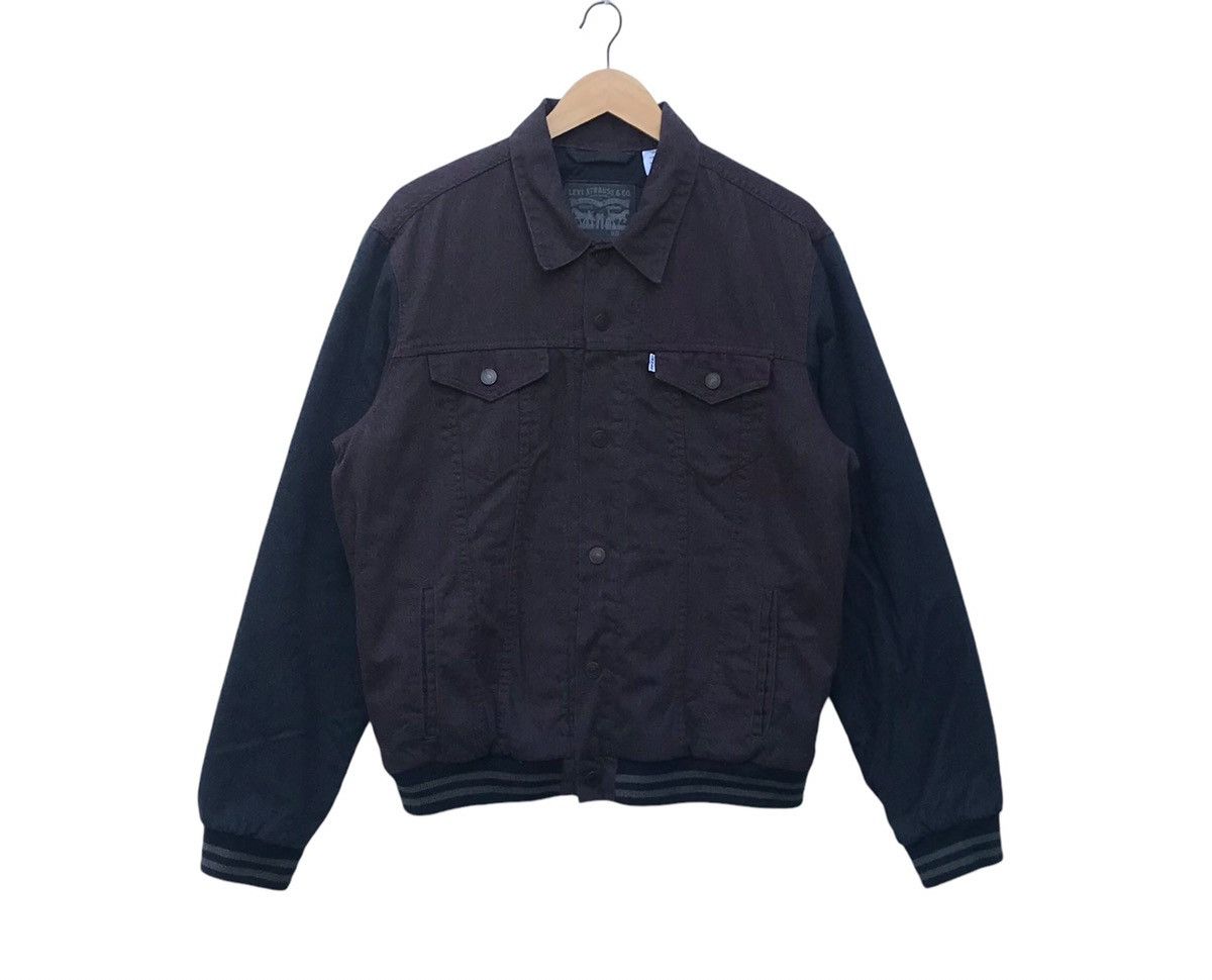 Levi's Two Tones Levis Snap Button Levis Varsity Jacket Size US L / EU 52-54 / 3 - 1 Thumbnail