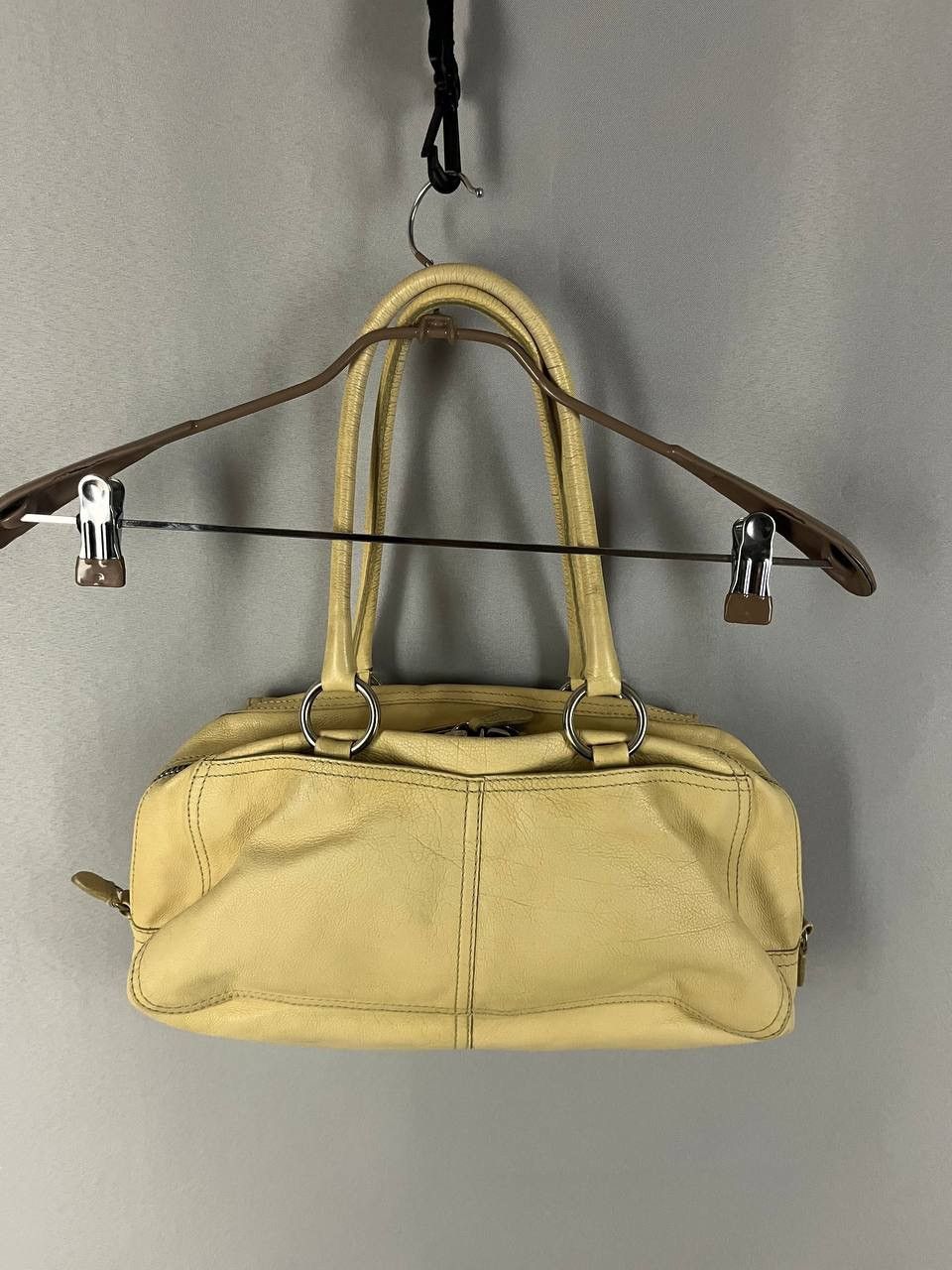 Prada Prada Bag Leather Beige Size ONE SIZE - 6 Thumbnail