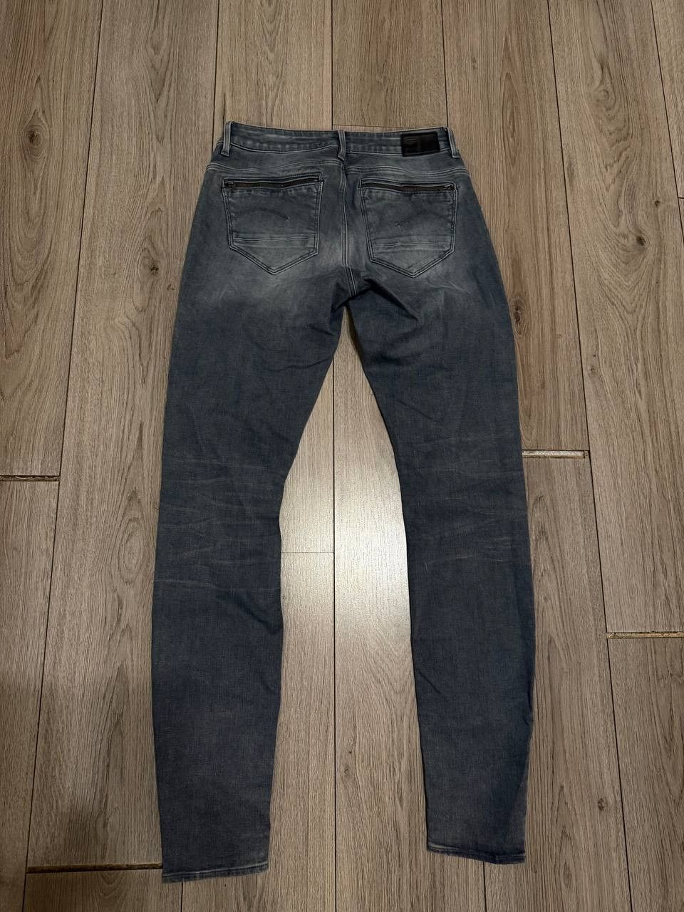 G-Star g-star jeans men W31 L34 midge zip mid skinny gray Size US 31 - 5 Thumbnail