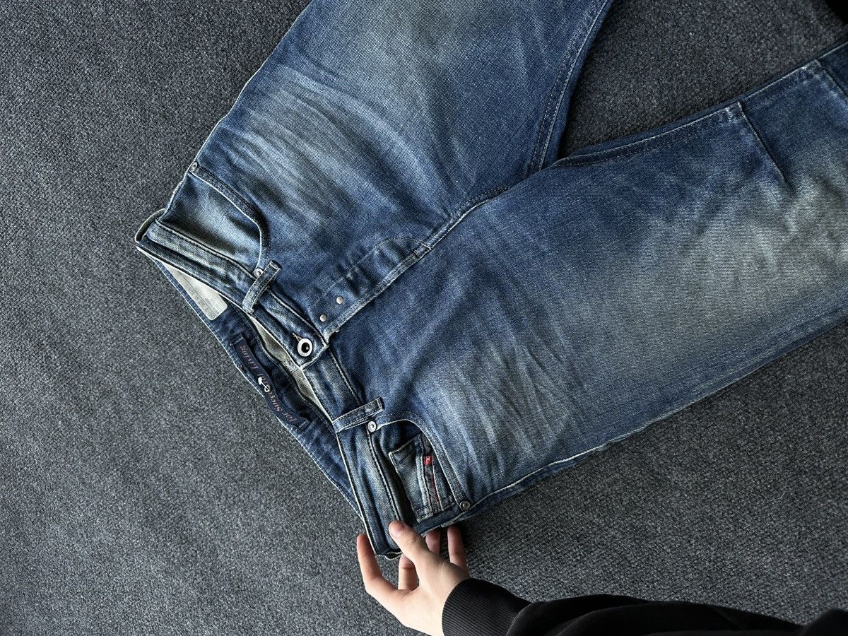 Diesel 🚨 DIESEL AVANT GARDE GOTHIC WOMEN JEANS LOGO IFSIXWASNINE Size 29" - 5 Thumbnail