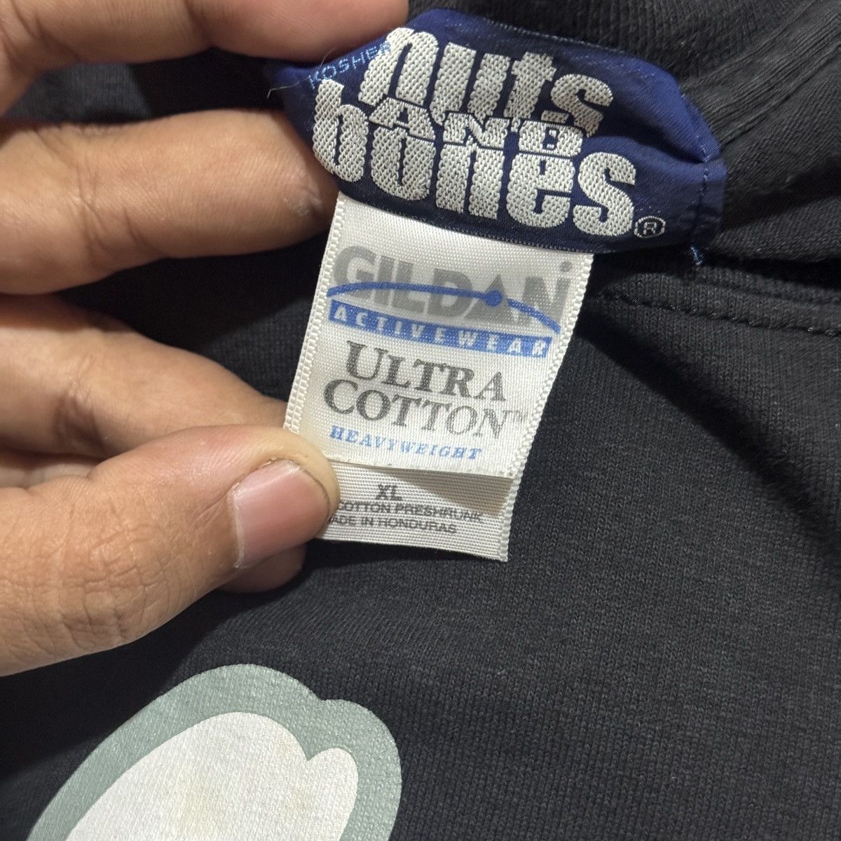 Japanese Brand × Vintage vtg OG Nuts and Bones Stoned Tshirts Size US XL / EU 56 / 4 - 7 Thumbnail