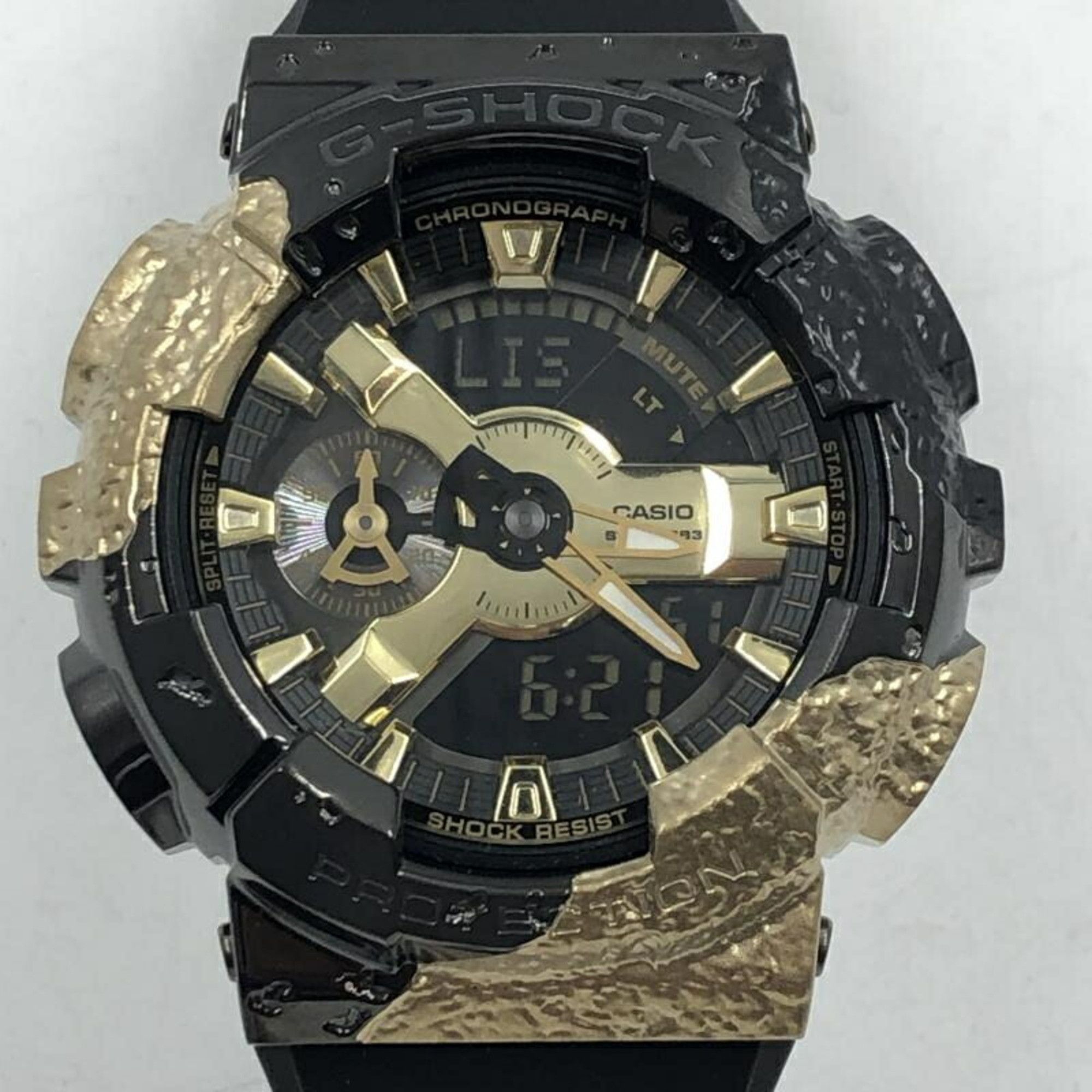 Casio Casio G-SHOCK GM-114GEM 40th Anniversary Model Quartz No Radio Reception G-Shock Black x Gold Size ONE SIZE - 1 Thumbnail