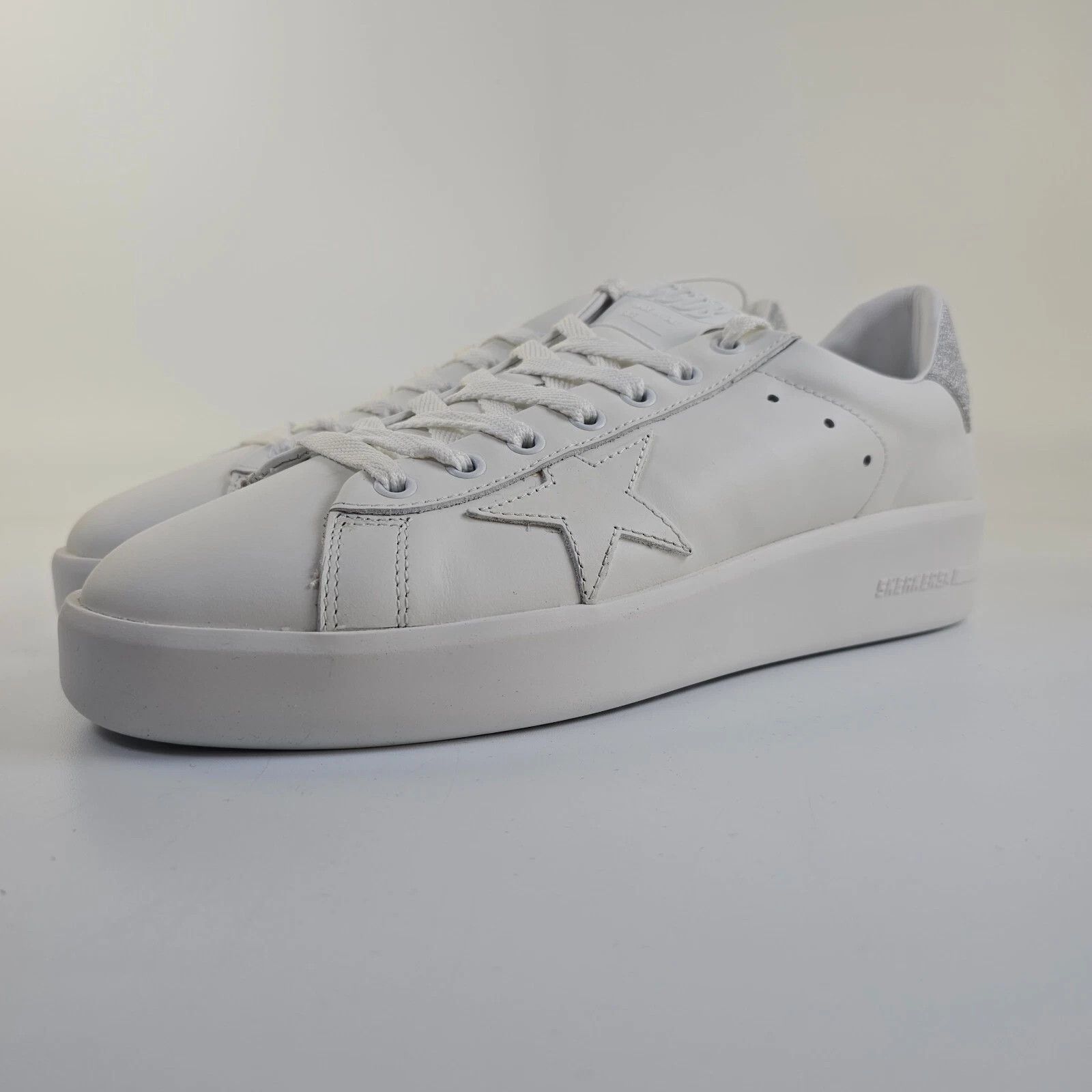 GOLDEN GOOSE Purestar Women's White/Silver Sneaker