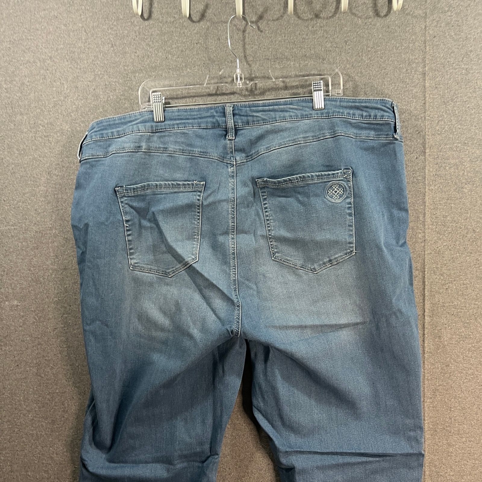 Other Laurie Felt Silky Denim The Easy Skinny Jeans - Indigo Light Size 42" / US 20 - 6 Thumbnail