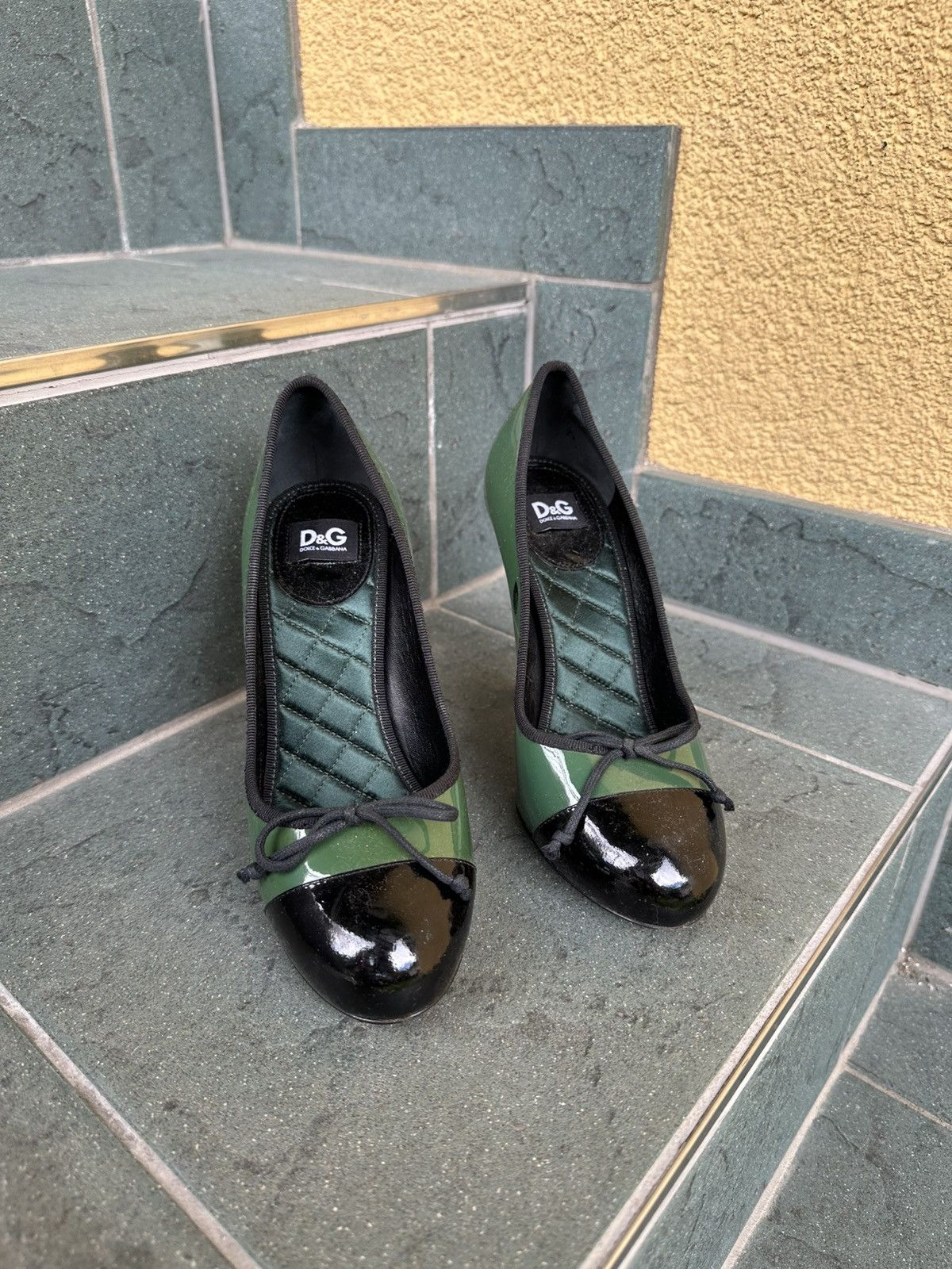 Dolce & Gabbana Dolce Gabbana Vintage Retro Rare Heels green size 36 Size US 6 / IT 36 - 3 Thumbnail