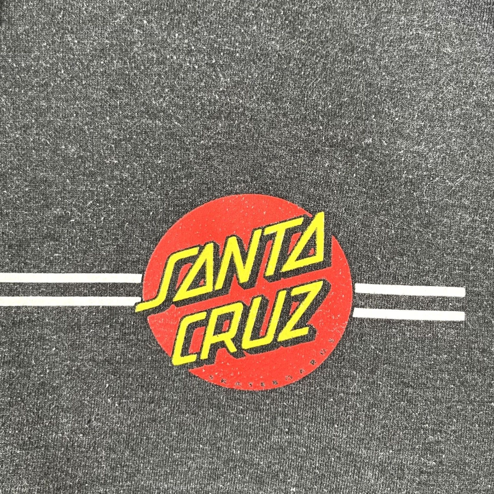 Vintage VINTAGE Santa Cruz Hoodie Sweatshirt Mens Large Gray OG Logo Y2K Double Sided Size US L / EU 52-54 / 3 - 2 Thumbnail