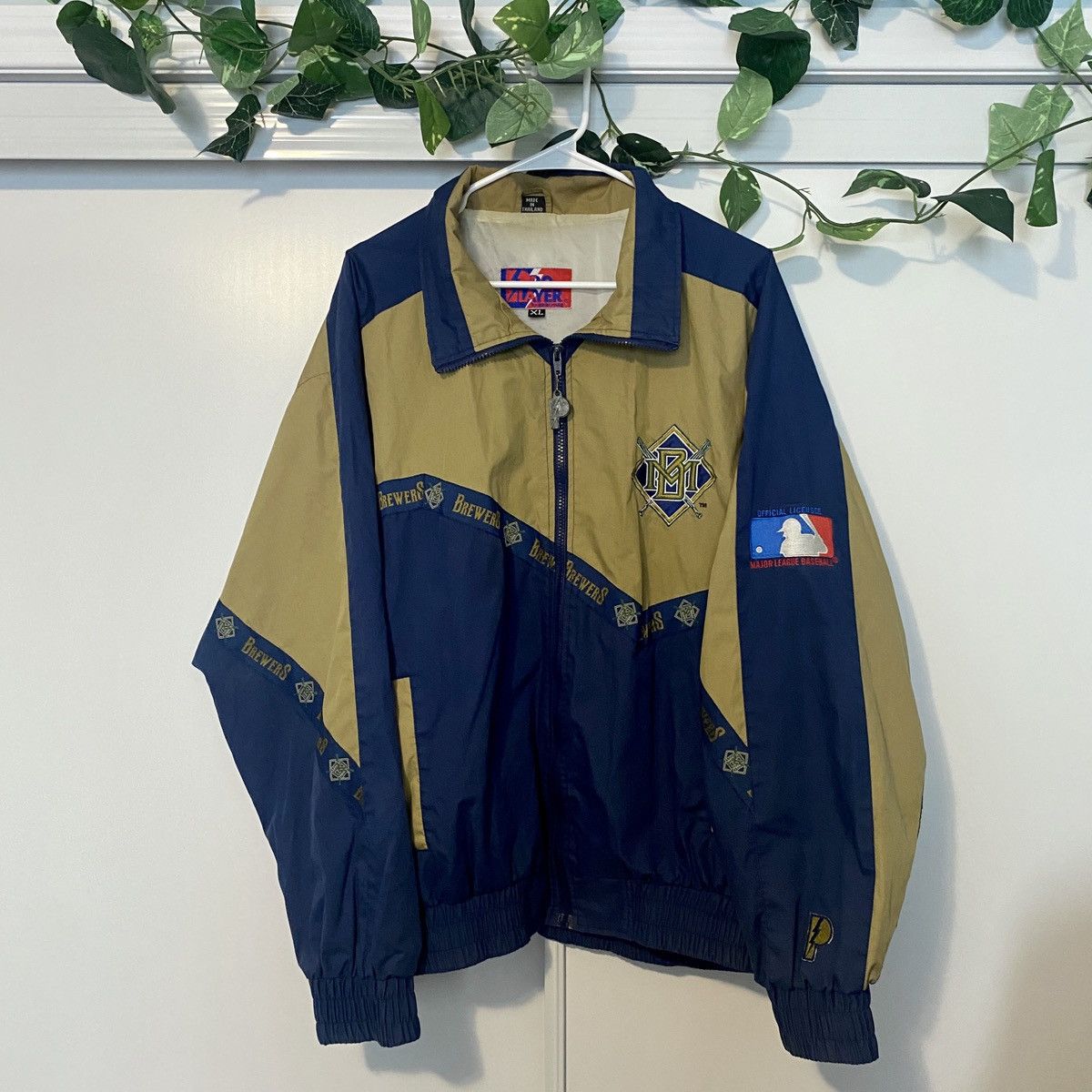 MLB Vintage Milwaukee Brewers MLB Pro Player Jacket Size US XL / EU 56 / 4 - 1 Thumbnail