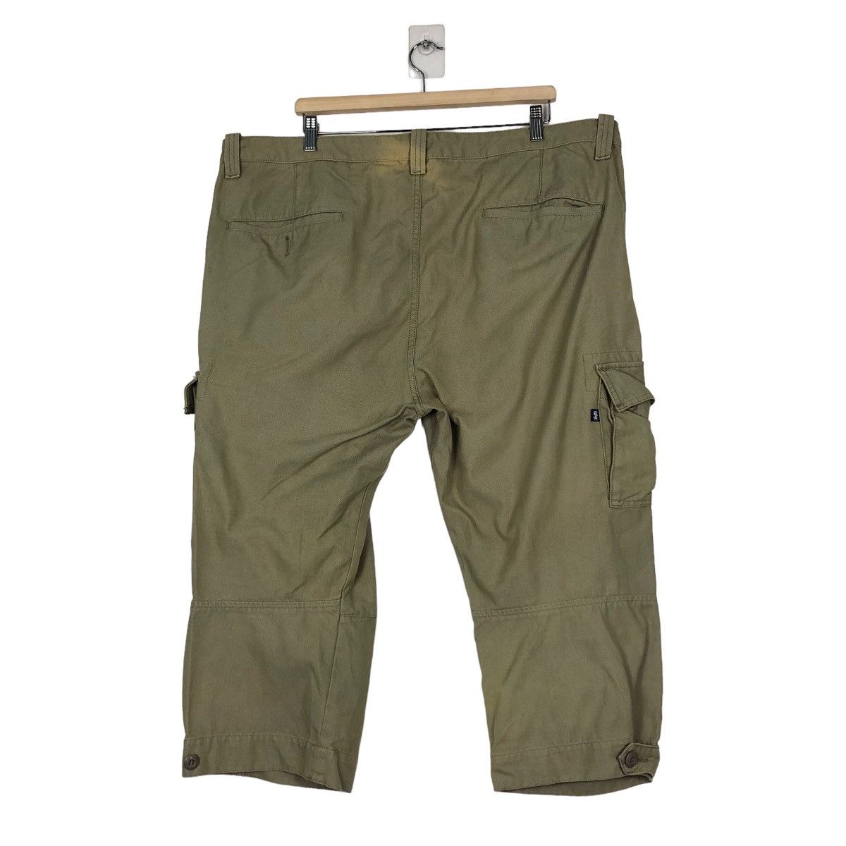Alpha Industries 🔥Cropped Biker Pants Cargo Alpha Industries Pocket Bondage Size US 42 / EU 58 - 7 Thumbnail