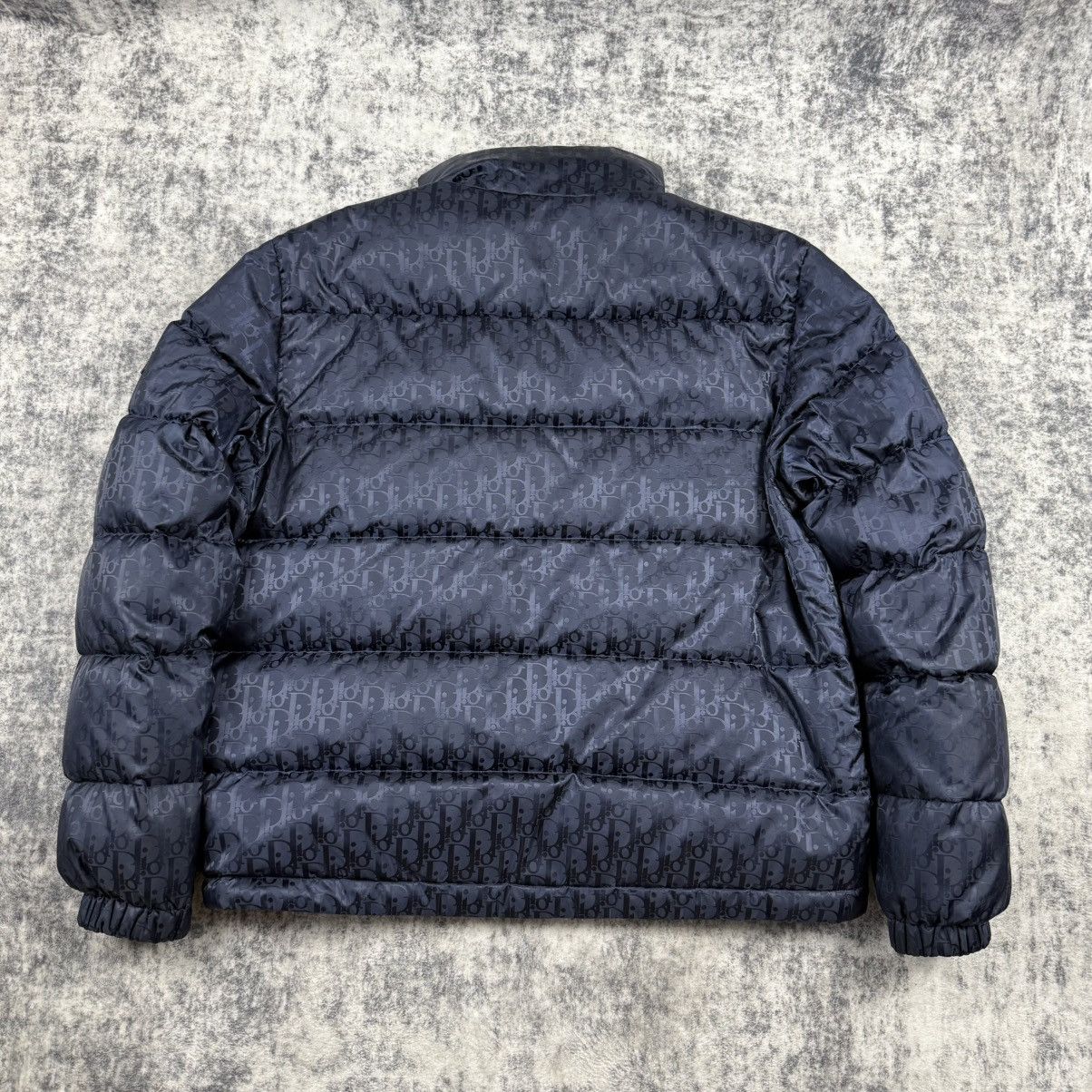 Dior Dior Oblique ‘Navy/Blue’ Technical Jacquard Down Jacket Size US XL / EU 56 / 4 - 5 Thumbnail