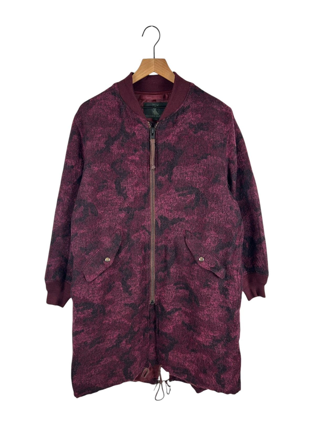Hysteric Glamour Hysteric Glamour Wool Long Lengths Jacket Size US L / EU 52-54 / 3 - 1 Thumbnail