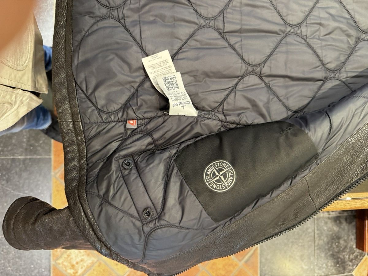 Stone Island Stone Island Waxed Soft Leather w Primaloft Insulation Techn Size US M / EU 48-50 / 2 - 4 Thumbnail