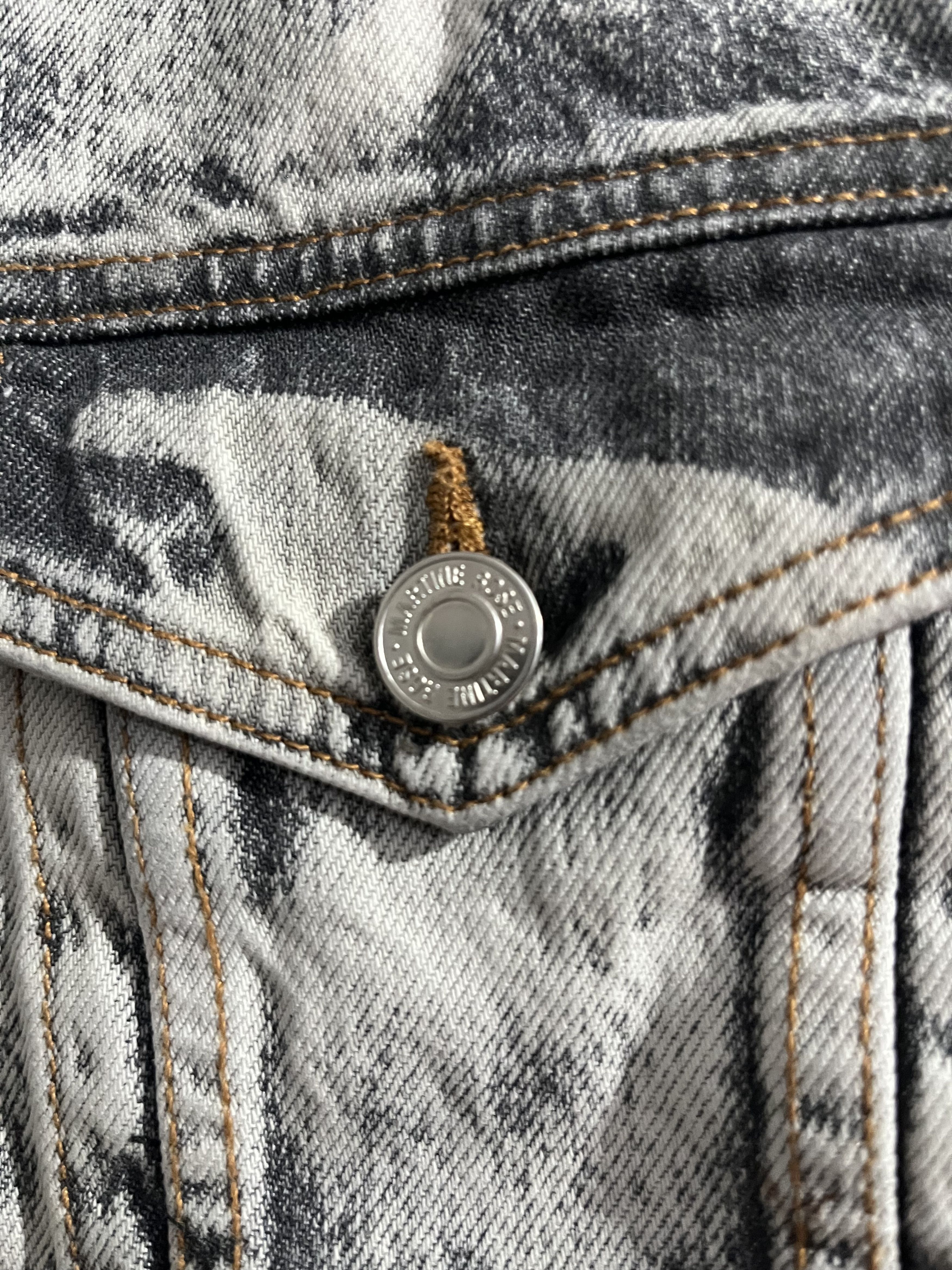 Martine Rose MARTINE ROSE DENIM JACKET – SAMPLE / NOT FOR RETAIL Size US S / EU 44-46 / 1 - 4 Thumbnail