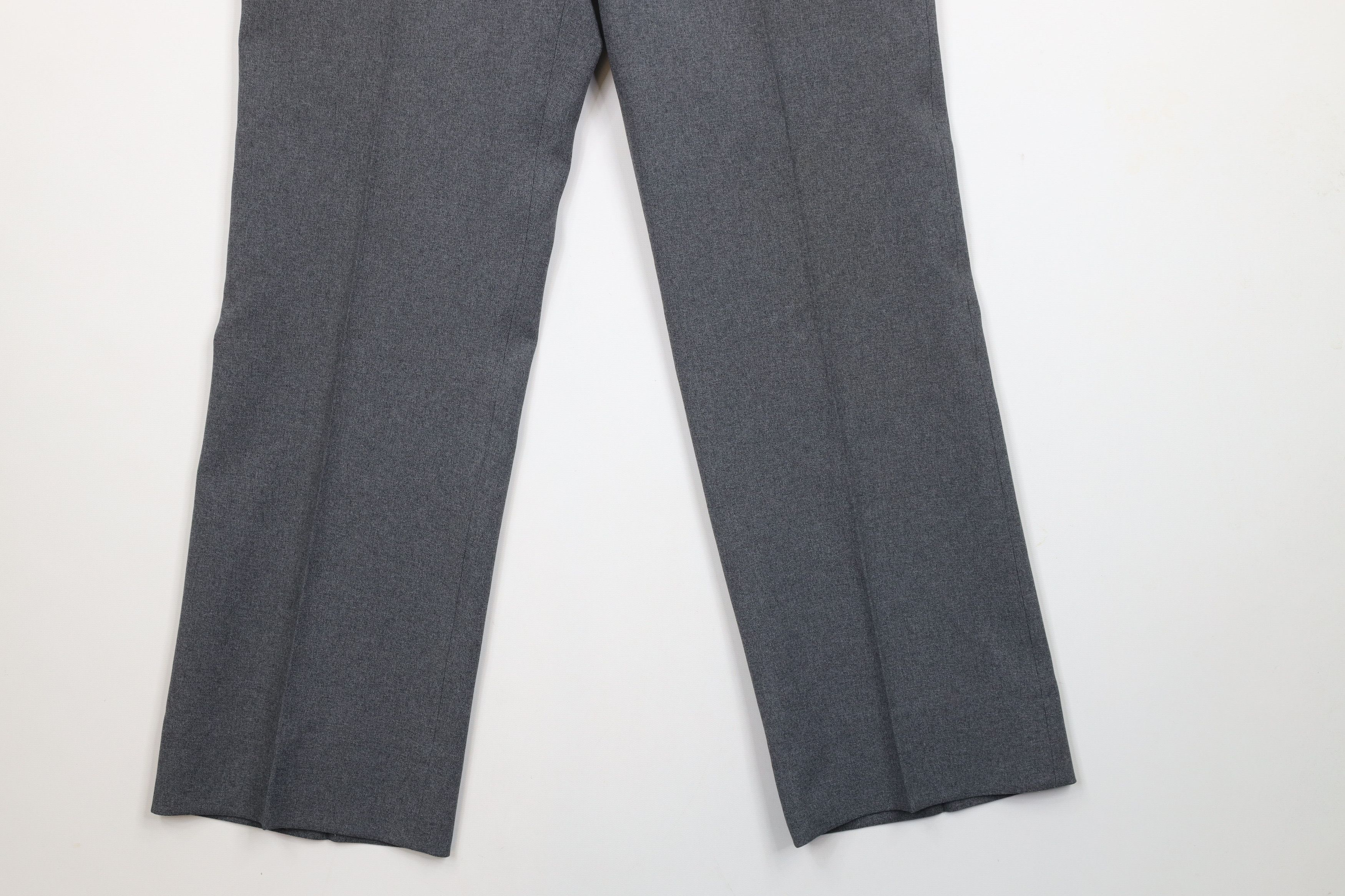 Vintage Vintage 70s Streetwear Wide Leg Chino Pants Heather Gray USA Size US 28 / EU 44 - 4 Thumbnail
