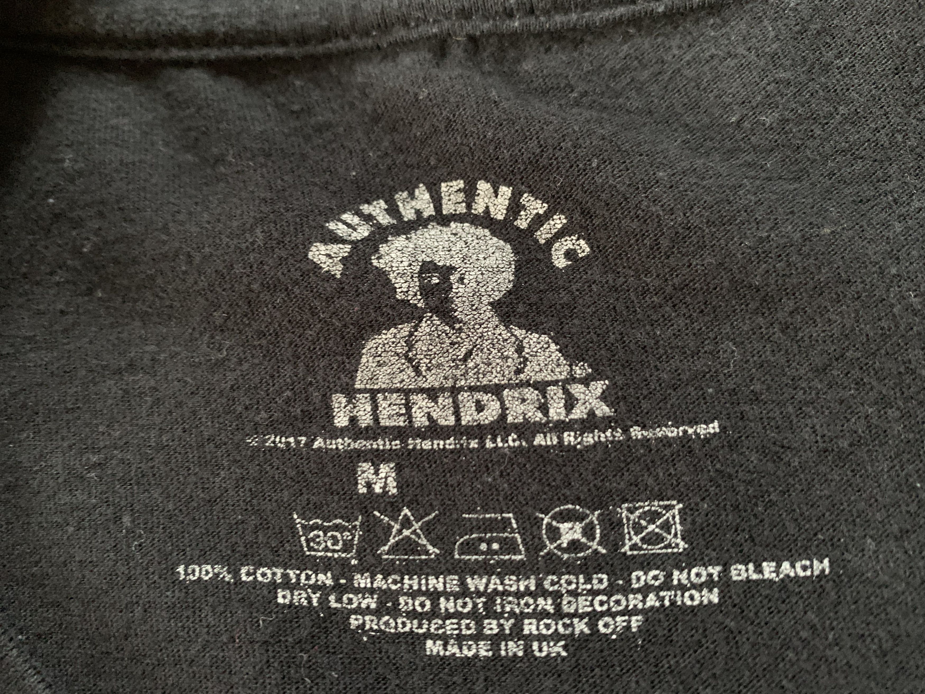 Jimi Hendrix × Vintage Rare Jimi Hendrix Karl Riesenrad T-Shirt Size US M / EU 48-50 / 2 - 8 Thumbnail