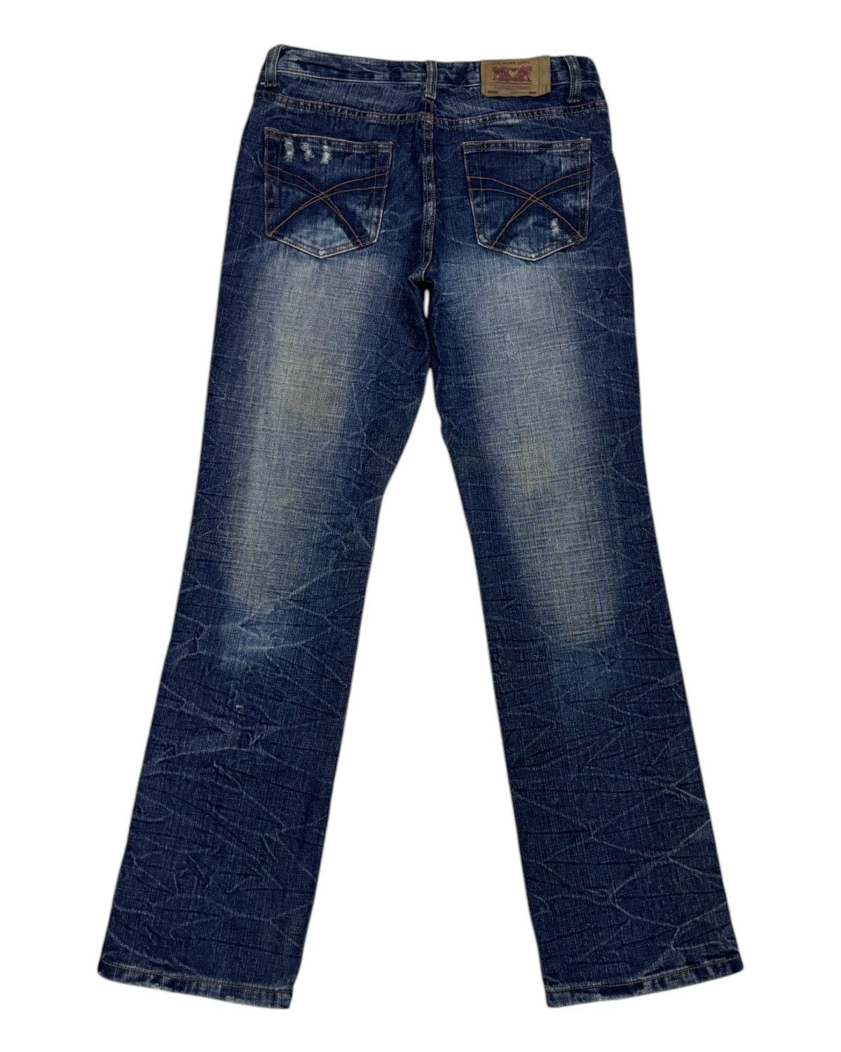 Japanese Brand Japanese Brand M2368 Ripped Distressed Denim Jeans Size US 30 / EU 46 - 8 Thumbnail