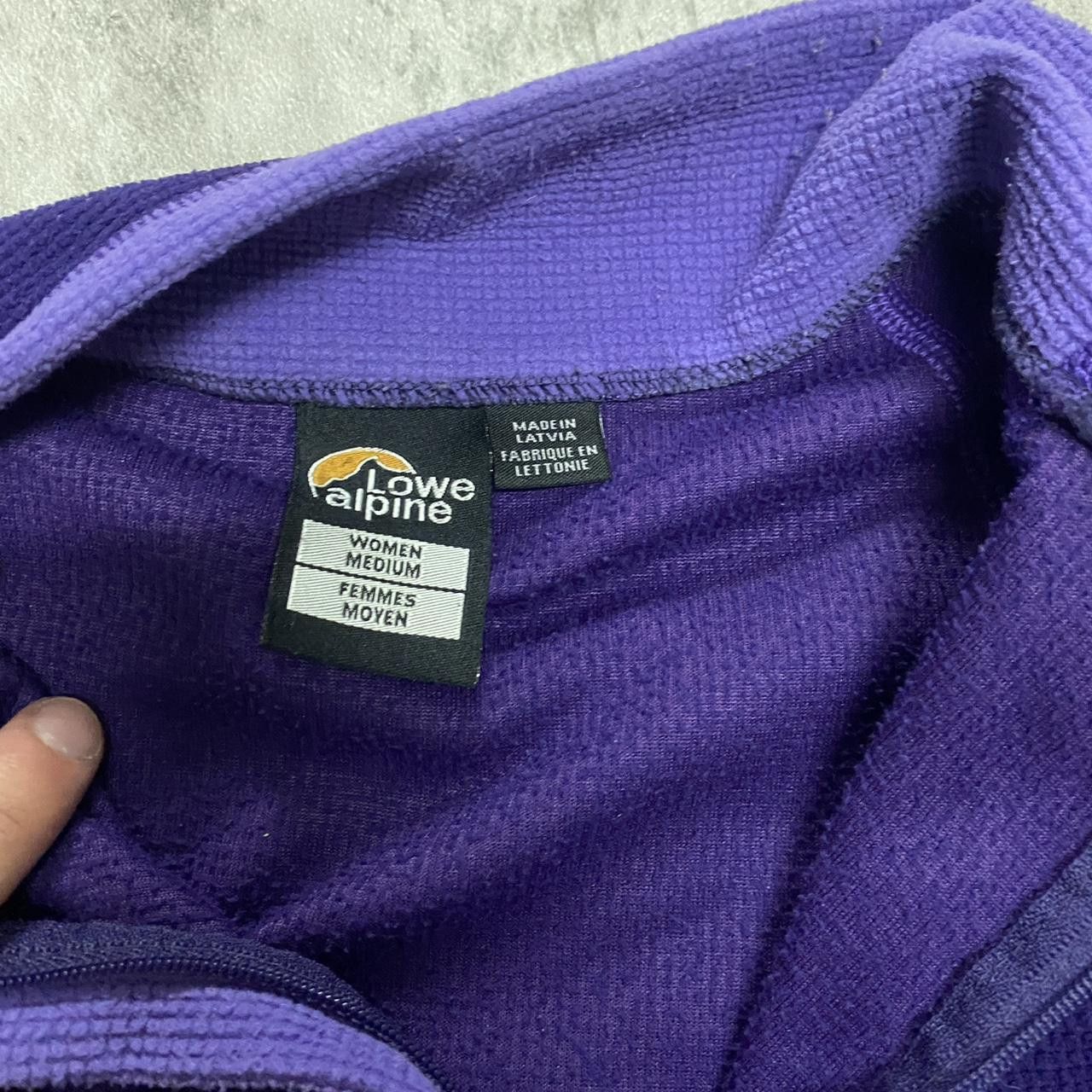 Other Purple Lowe Alpine fleece jacket hip hop Size M / US 6-8 / IT 42-44 - 5 Thumbnail