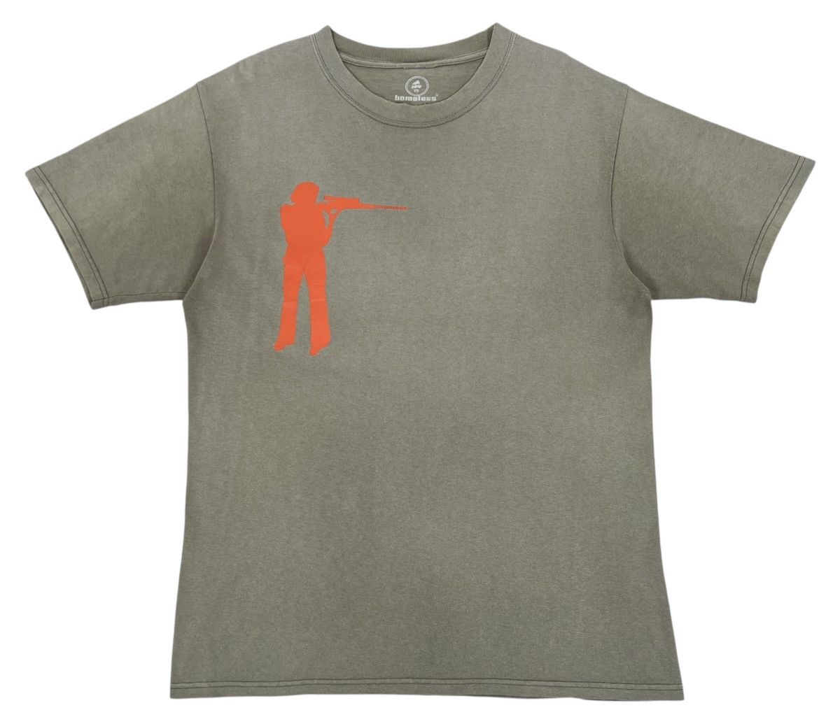 Vintage Distressed Vintage Homeless tee Size US M / EU 48-50 / 2 - 1 Thumbnail