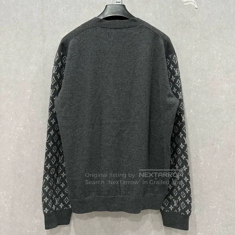 Louis Vuitton Louis Vuitton Cardigan with Grey Arms shirt Size US XL / EU 56 / 4 - 6 Thumbnail
