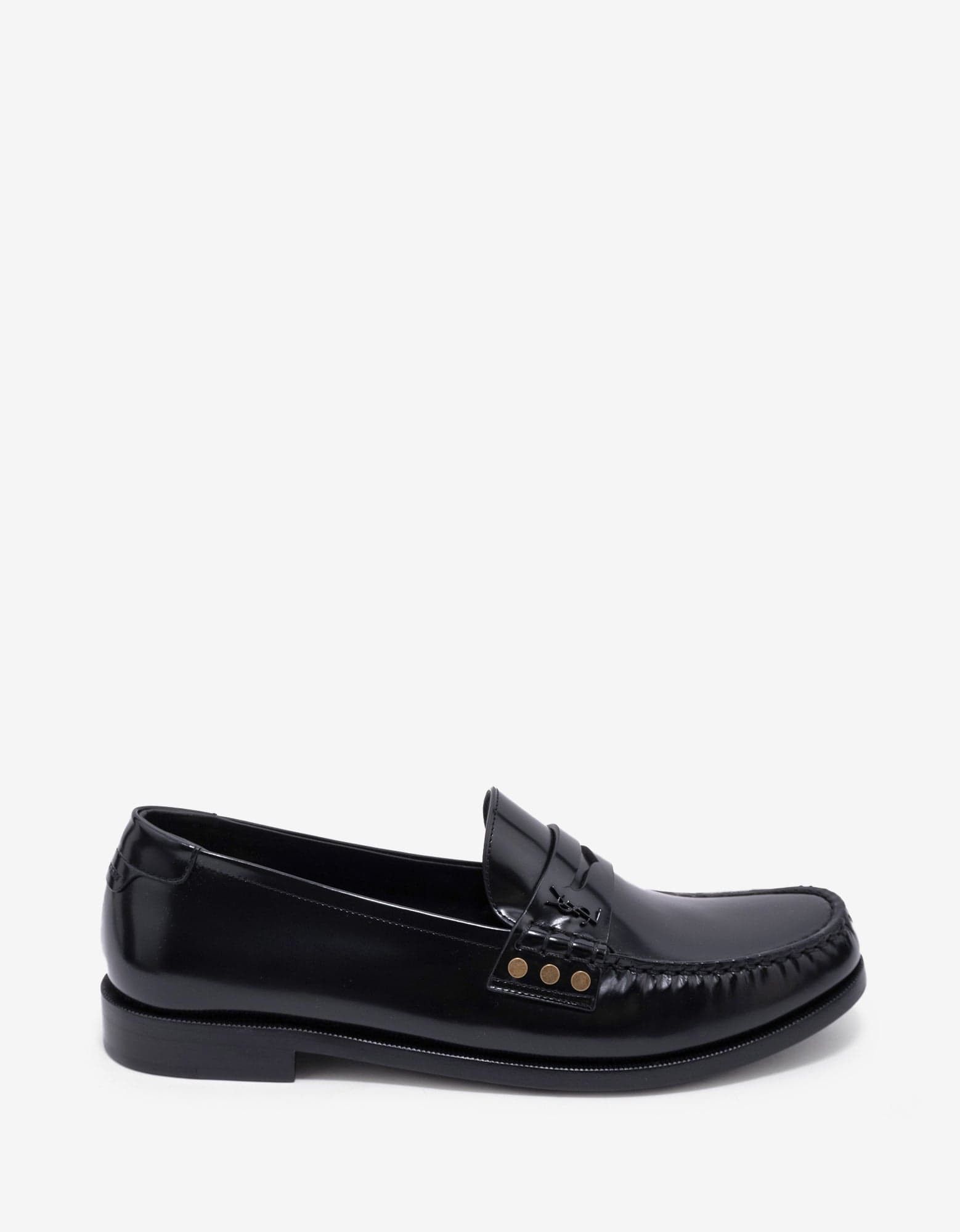 Saint Laurent Paris Saint Laurent Black Le Loafer Size US 9 / EU 42 - 2 Thumbnail