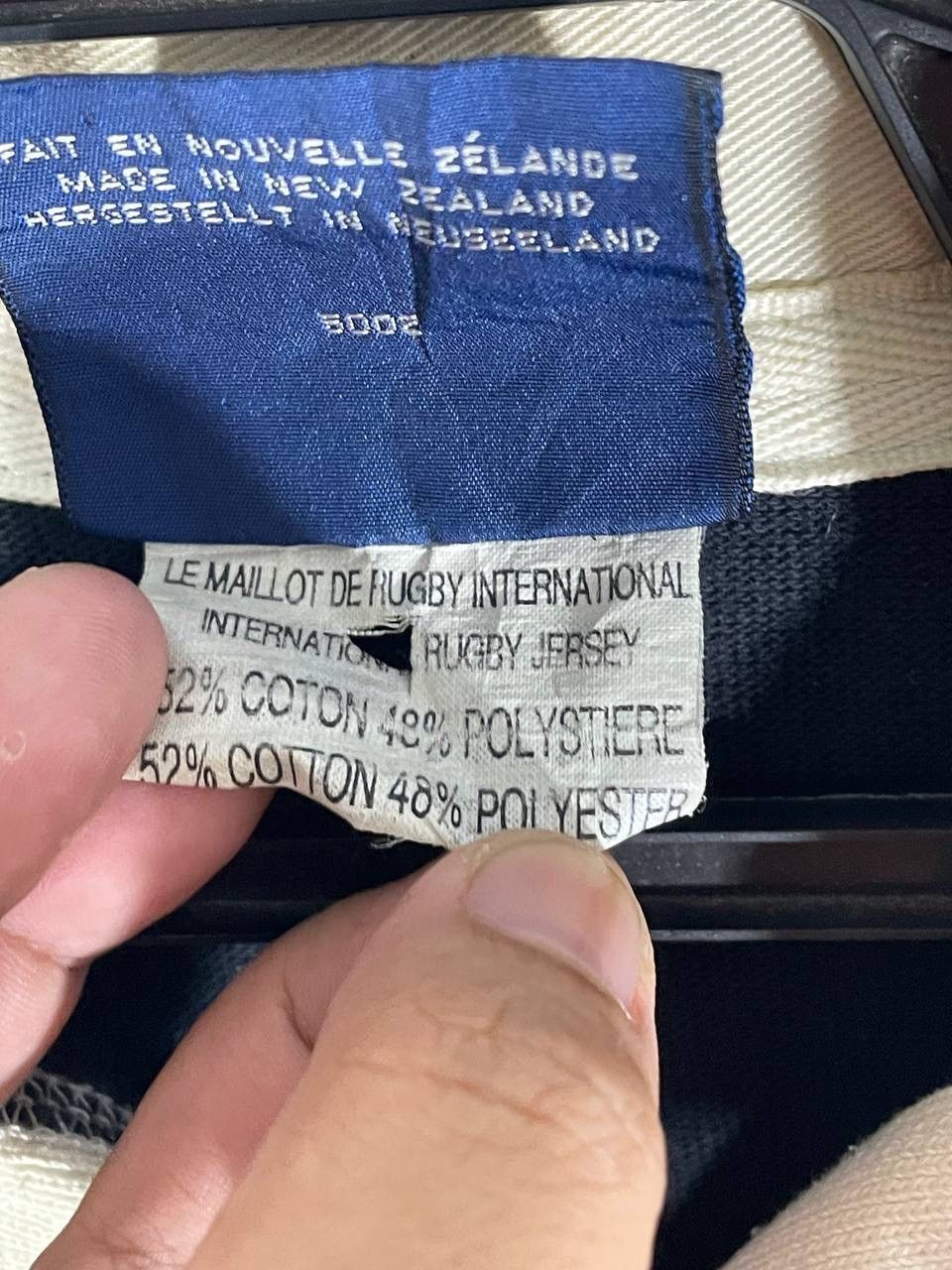 Canterbury of New Zealand Vintage 90s canterbury all blacks rugby shirt size S Size US S / EU 44-46 / 1 - 10 Thumbnail