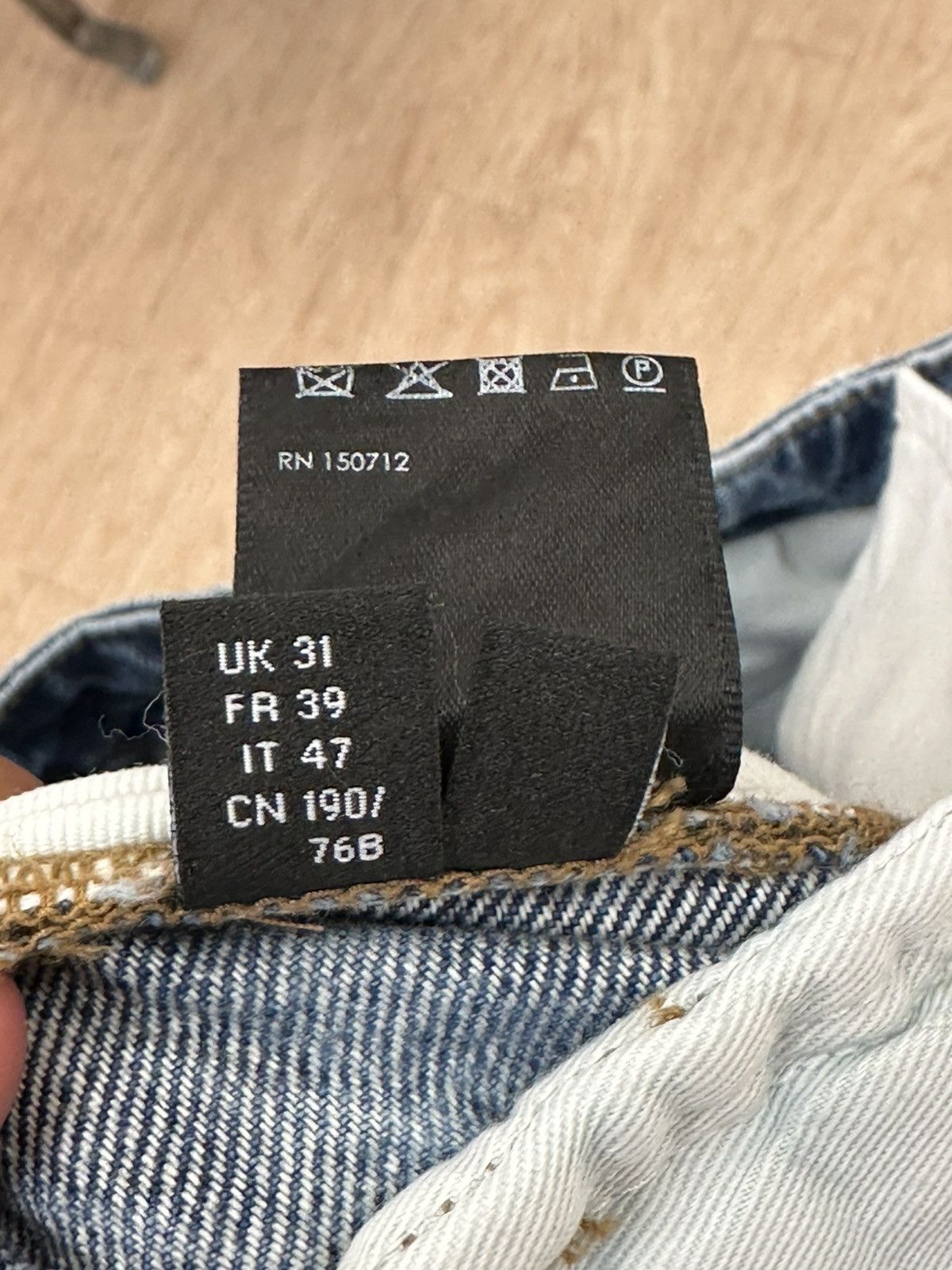 Amiri Amiri M65 Cargo Kick Flare Jeans Size - 31 Size US 31 - 11 Thumbnail