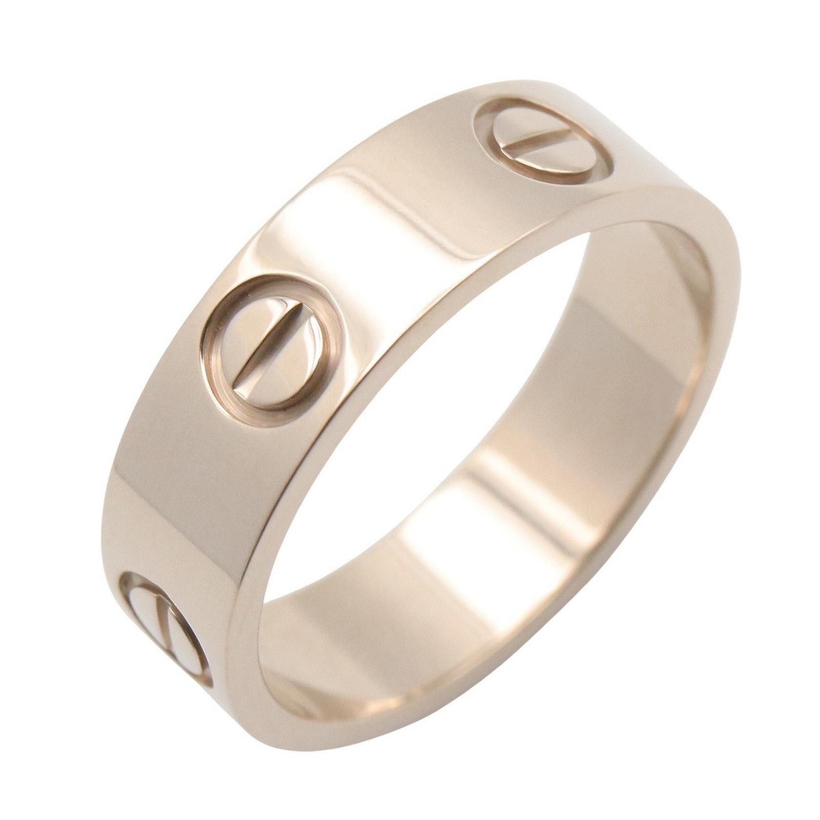 Cartier Cartier Cartier Love Au750 Ring Size 13.5 Precious Metal Ring DUTY FREE for USA Size ONE SIZE - 1 Thumbnail