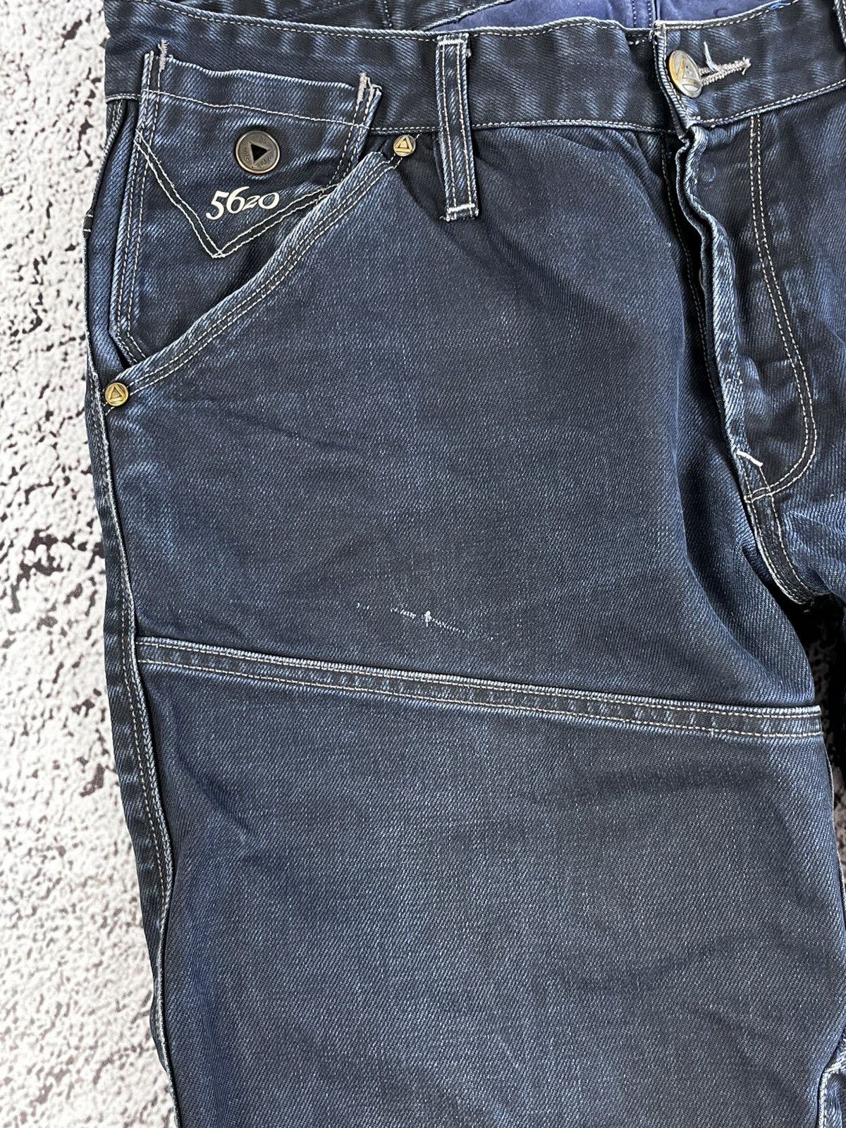 G-Star × Vintage Vintage Y2K G Star Motor 5620 3D Tapered Embro jeans 34 Size US 34 / EU 50 - 9 Thumbnail