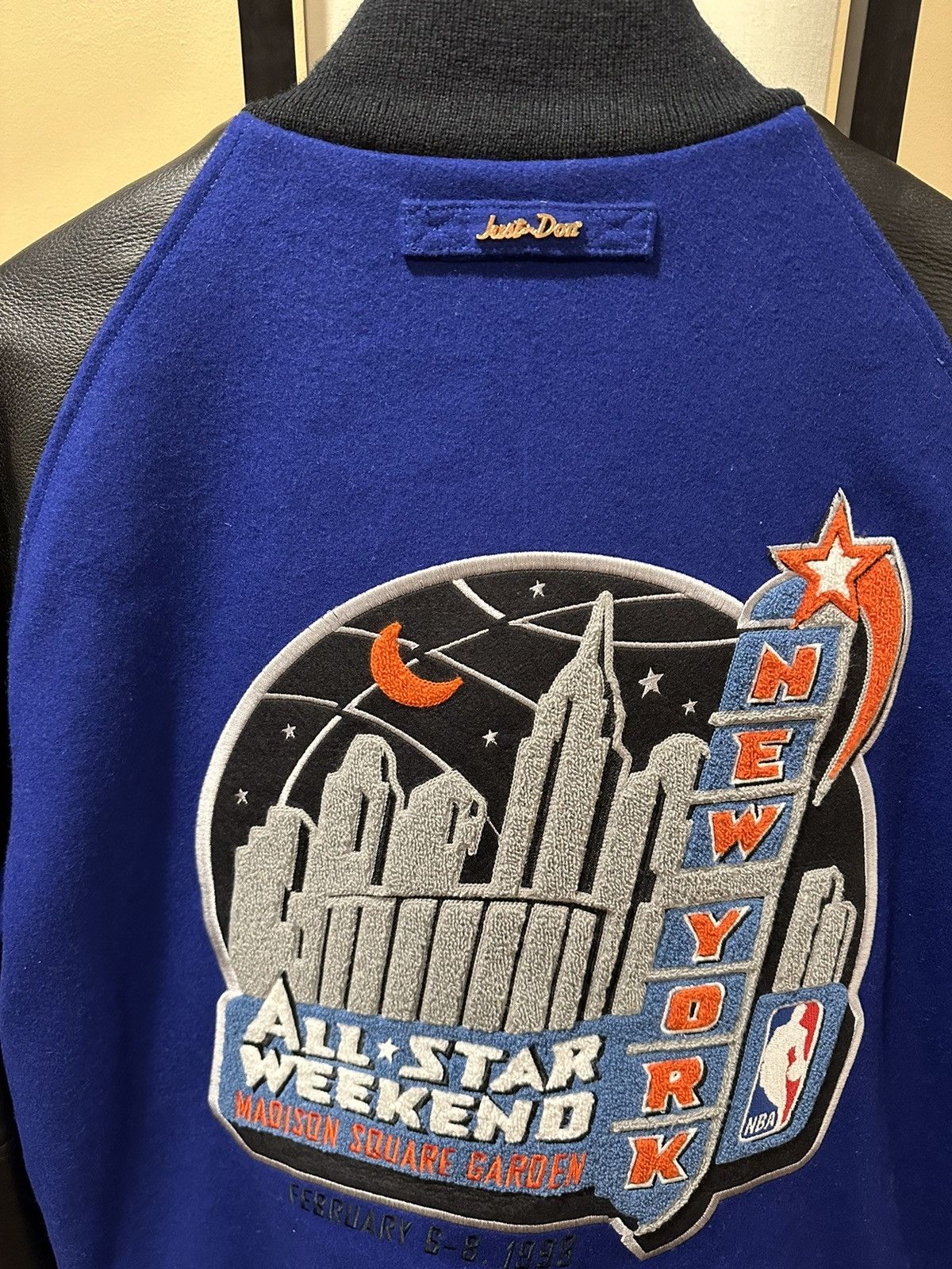 Just Don Just Don x Mitchell & Ness 1998 NBA All Star Varsity Jacket Size US XL / EU 56 / 4 - 4 Thumbnail