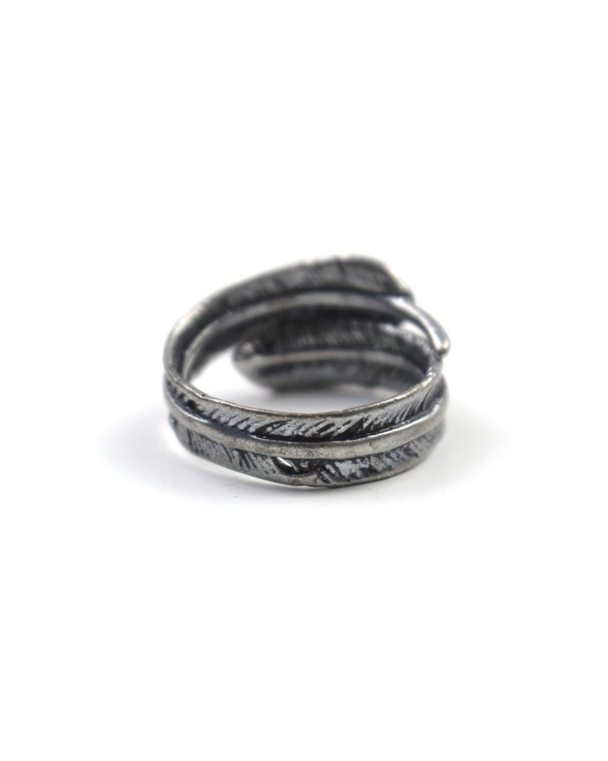 Native 2000S JAPANESE MADE ETERNAL FEATHER WRAP RING Size ONE SIZE - 4 Thumbnail
