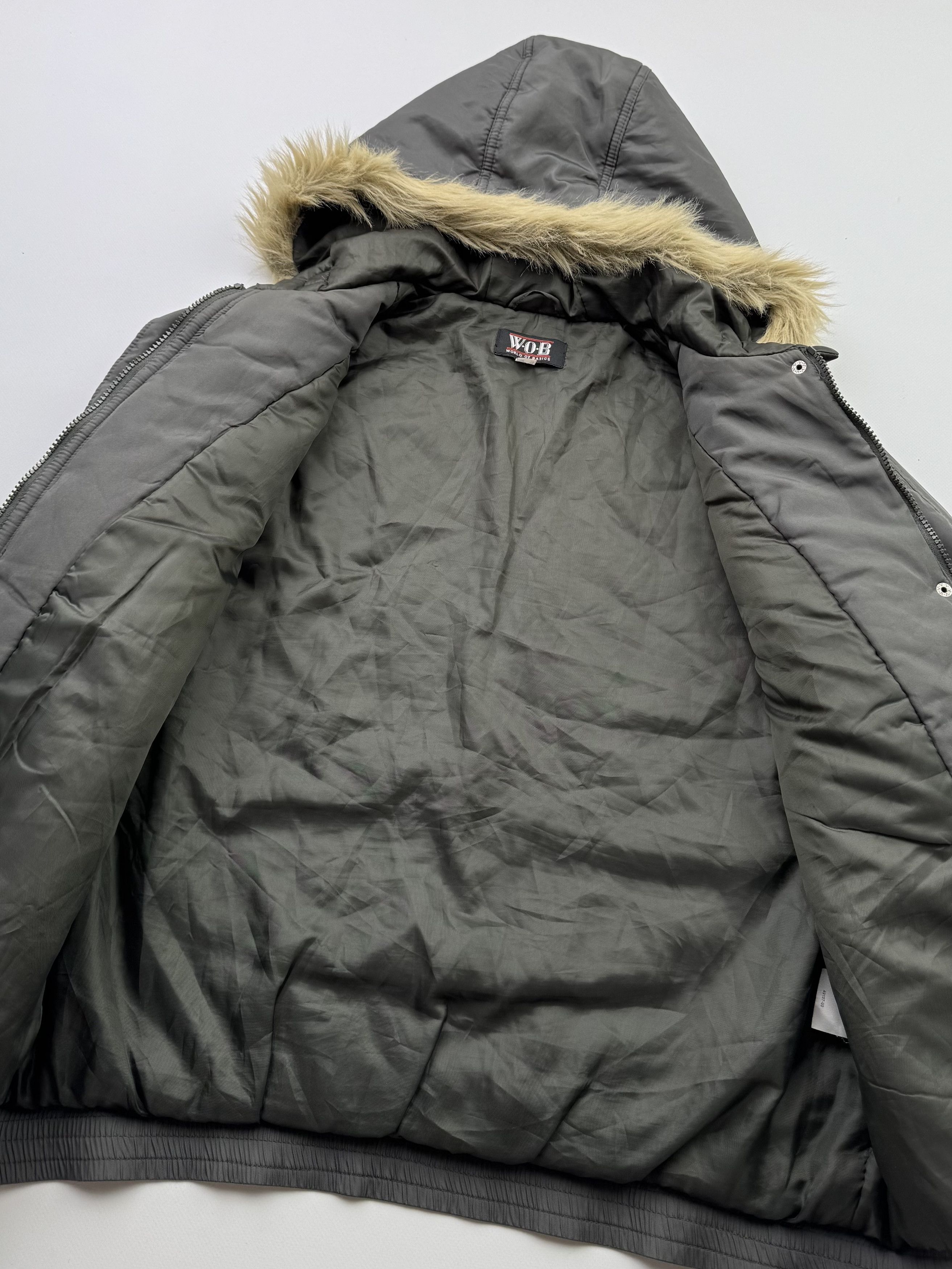 Japanese Brand Vintage Faux Fur Hood Jacket B758(V40)E2 Size M / US 6-8 / IT 42-44 - 5 Thumbnail