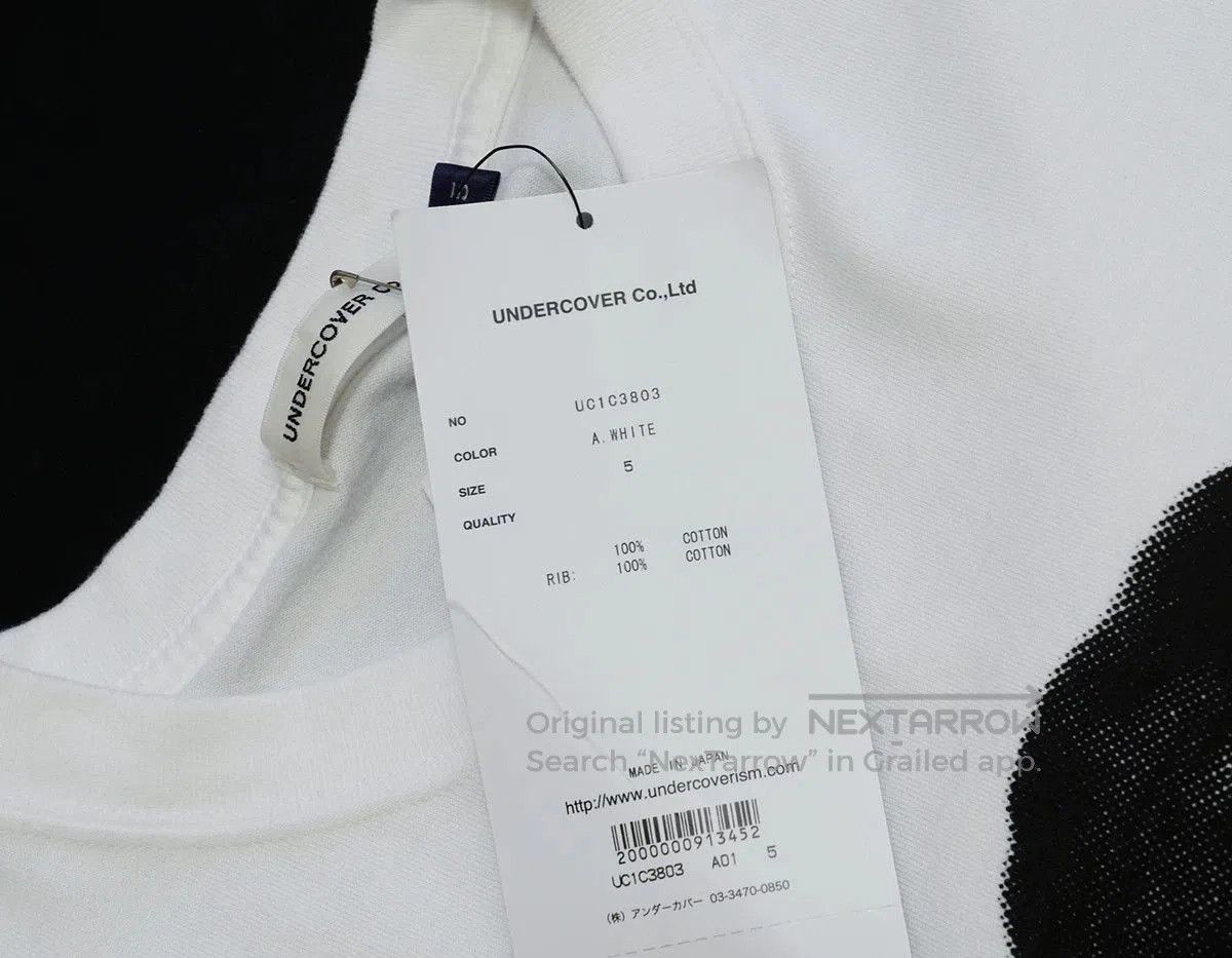 Undercover UNDERCOVER Portrait Short Sleeve Tee. Size US XXL / EU 58 / 5 - 4 Thumbnail
