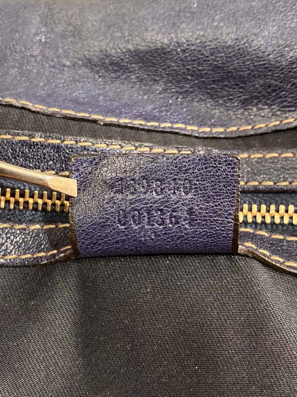 Gucci Gucci GG Logo Monogram Guccissima Leather Sabrina Hobo Bag Size ONE SIZE - 14 Thumbnail