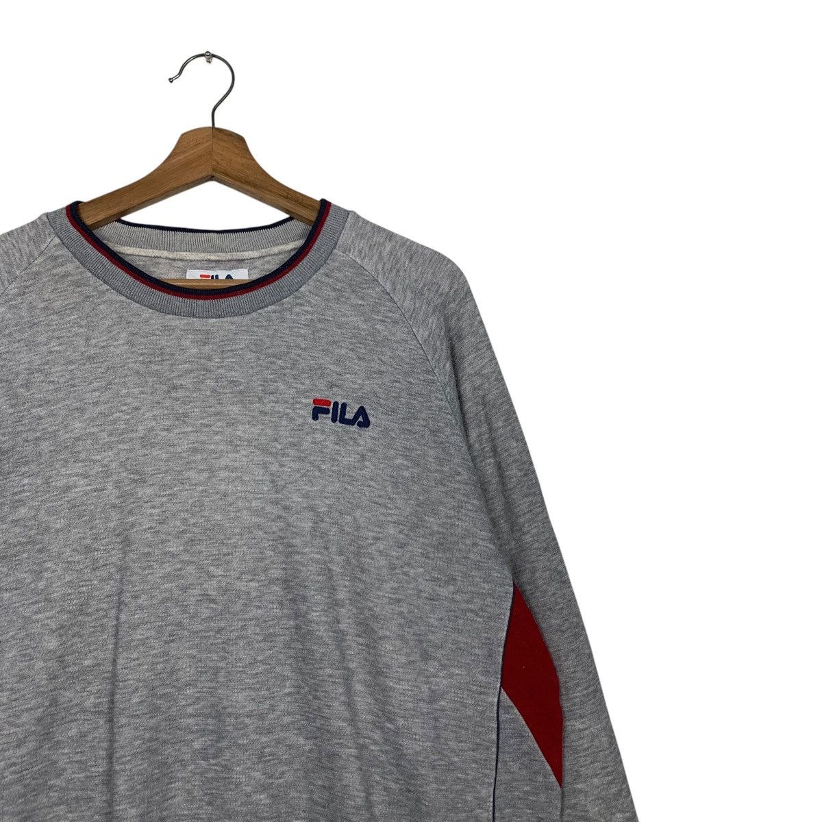 Fila Vintage FILA Embroidered Logo Crewneck Sweatshirt #2842-C128 Size US L / EU 52-54 / 3 - 4 Thumbnail
