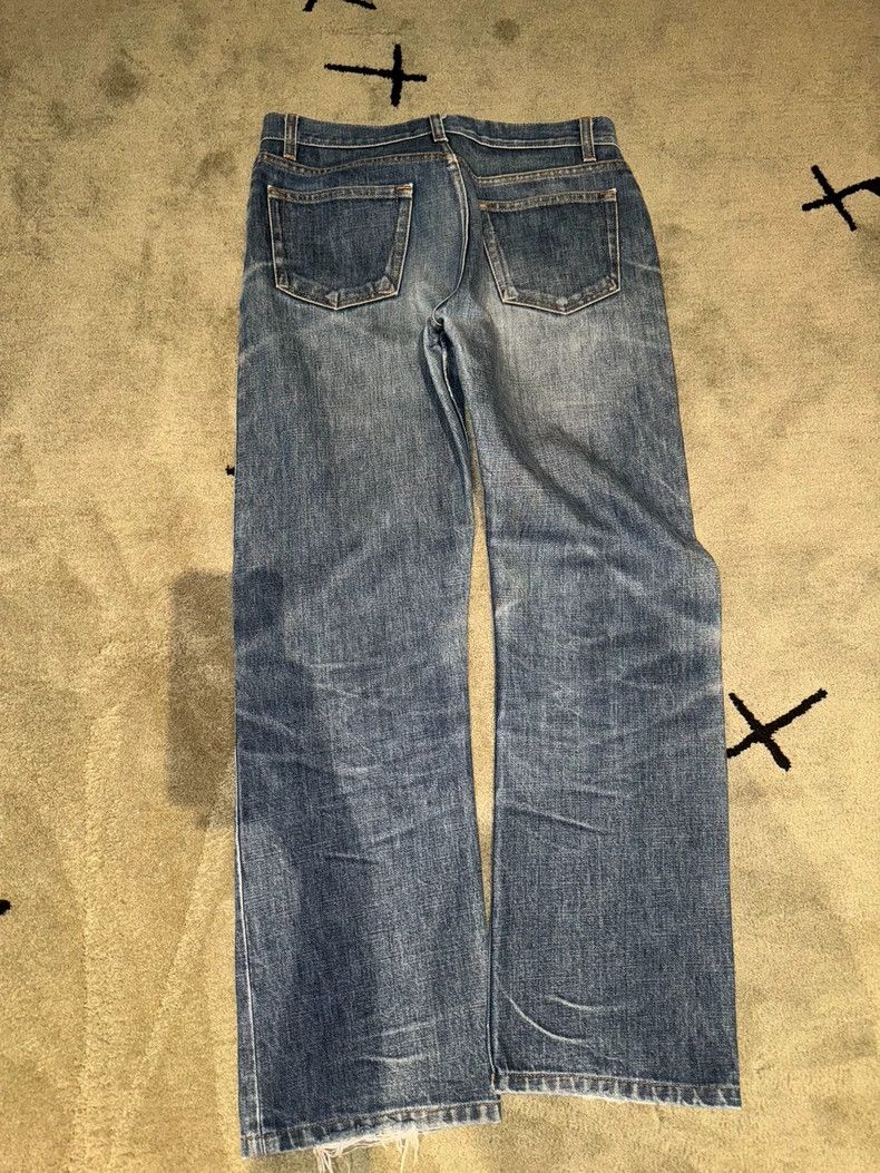 Helmut Lang HELMUT LANG Wash cat whiskers blue cattle Size 29" - 5 Thumbnail