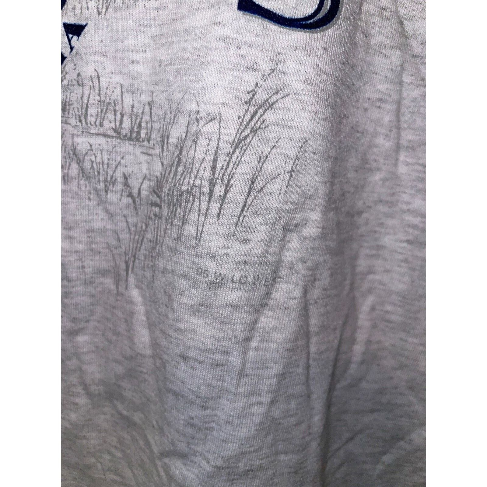 Jerzees 90s Elysburg PA Pennsylvania Knoebes Shadow Deer Shirt VTG L Size US L / EU 52-54 / 3 - 6 Thumbnail