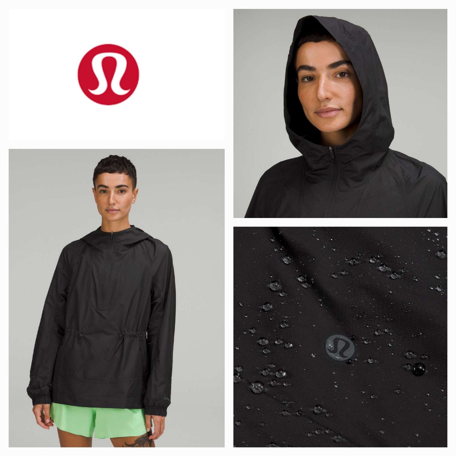 Lululemon EUC Lululemon Half-Zip Running Water-Repellent Jacket Sz. 4 Size S / US 4 / IT 40 - 1 Thumbnail