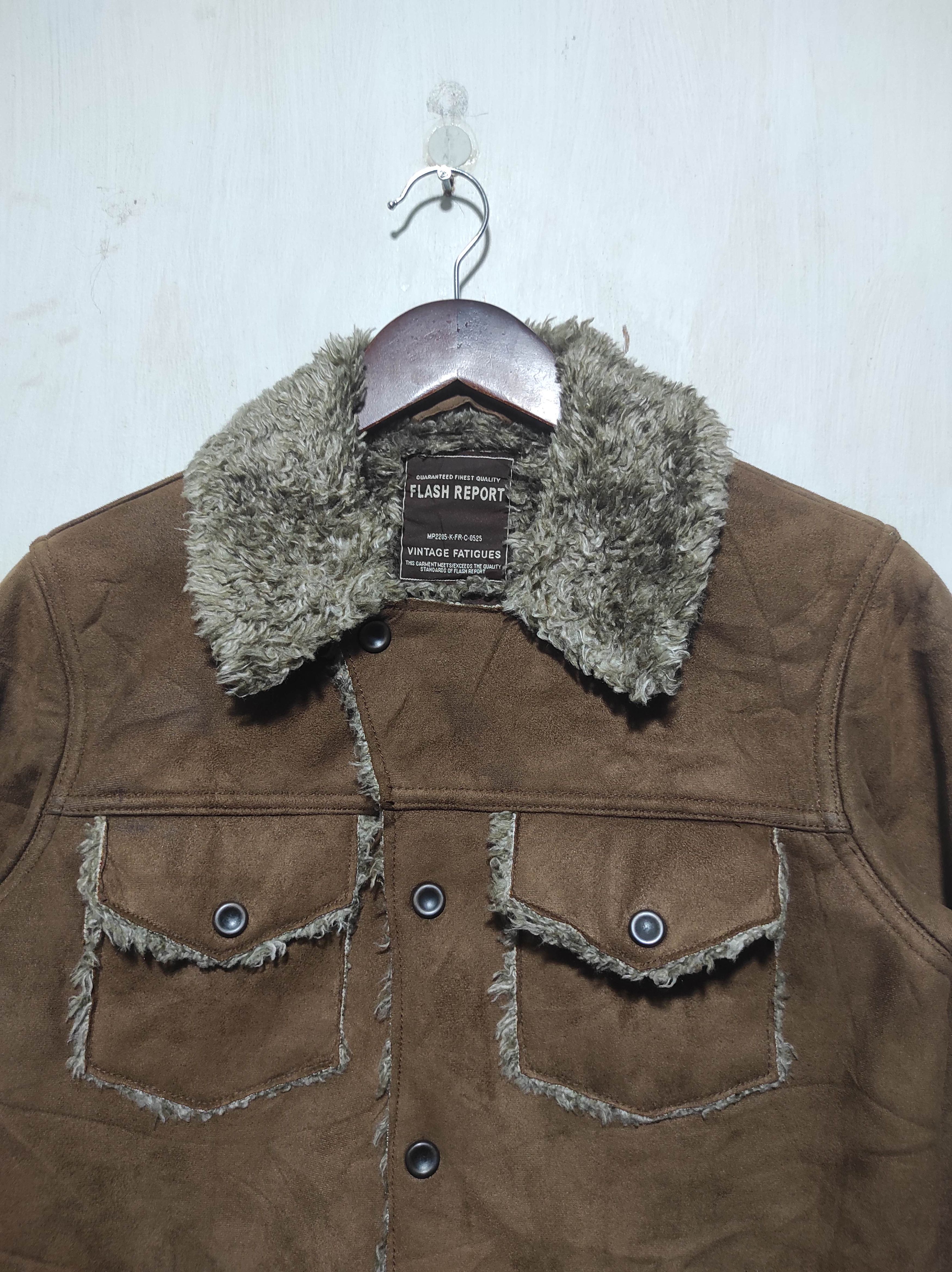 14th Addiction Flash Report Vintage Fatigues Suede Parka Jacket Size US S / EU 44-46 / 1 - 3 Thumbnail