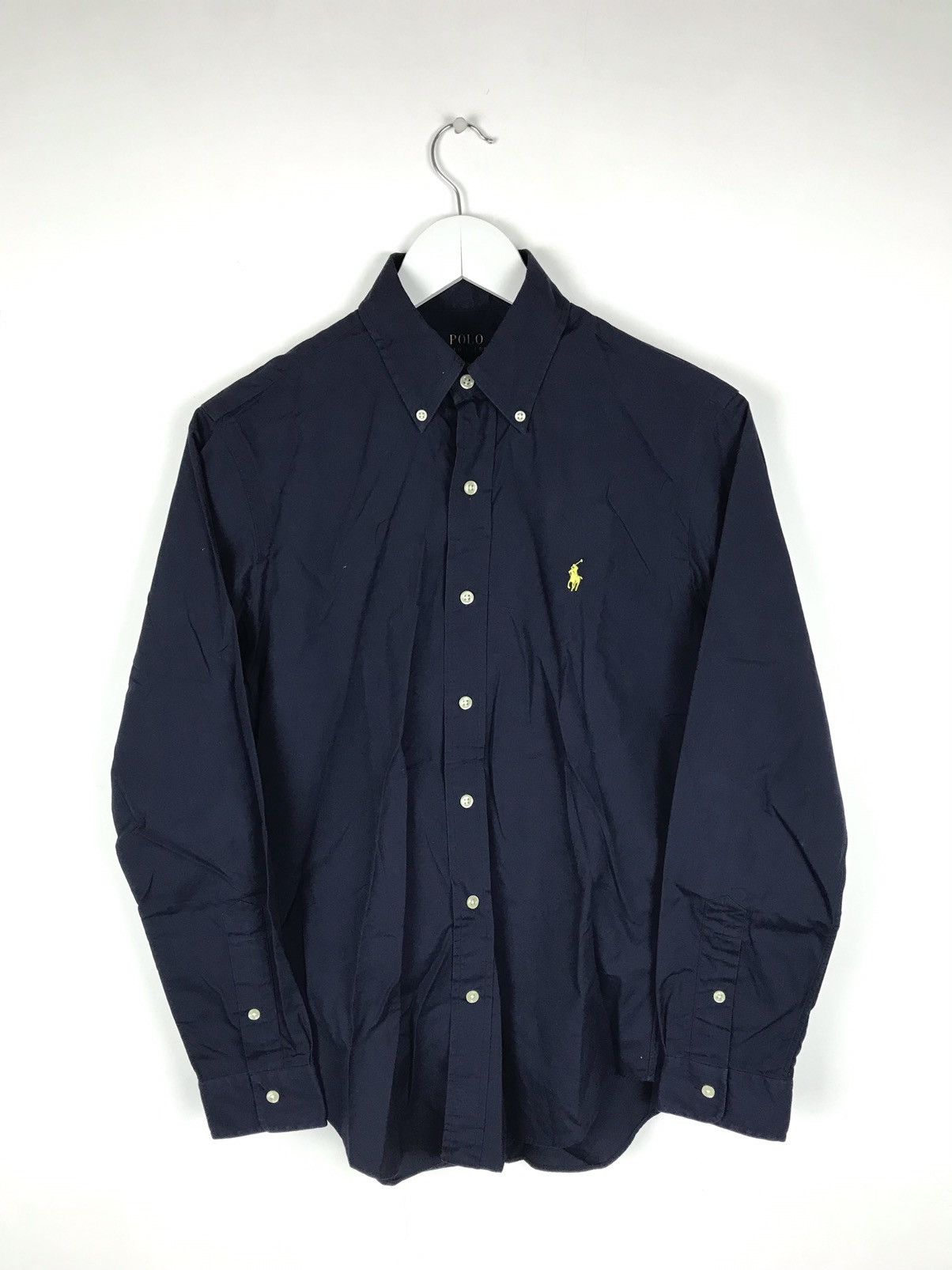 Polo Ralph Lauren Men’s S/46,Polo Ralph Lauren Navy Blue Cotton Shirt,Lux Size US S / EU 44-46 / 1 - 1 Thumbnail