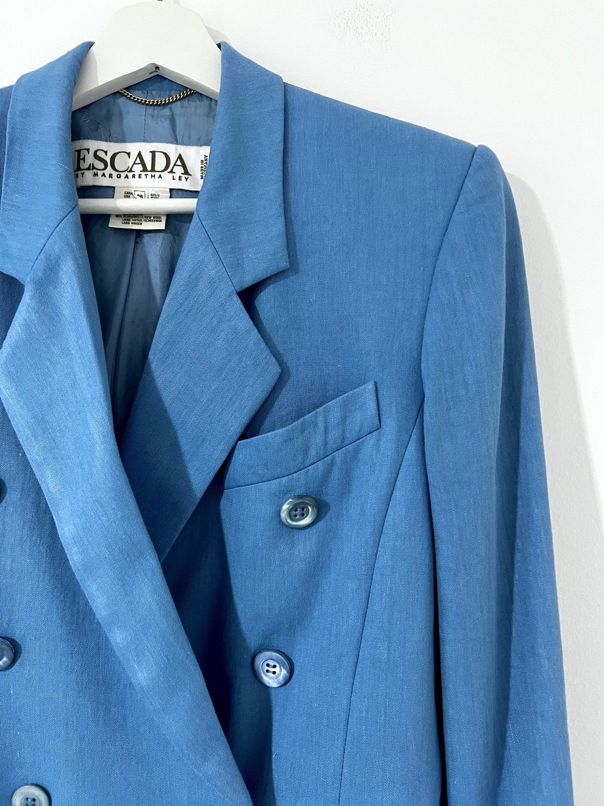 Escada Vintage Escada Blazer Size S / US 4 / IT 40 - 1 Thumbnail