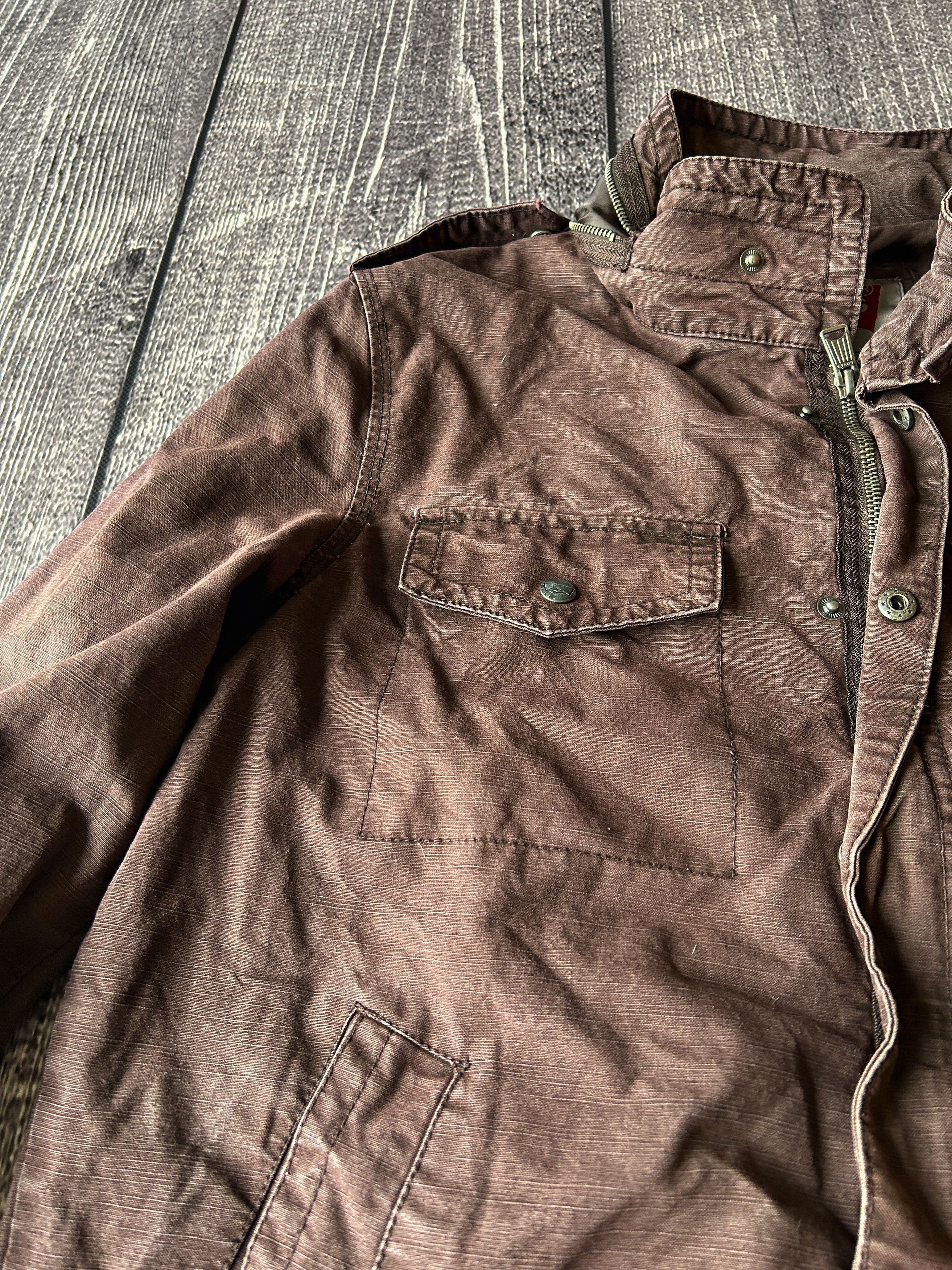 Levi's Vintage Cropped Field Jacket Faded Military Utility Archive Size US M / EU 48-50 / 2 - 6 Thumbnail