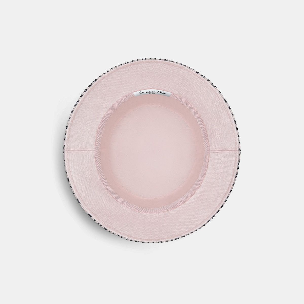 Dior o1bcso1str0226 Size:OS/Small Brim Bucket Hat in White/Pink Size ONE SIZE - 4 Thumbnail