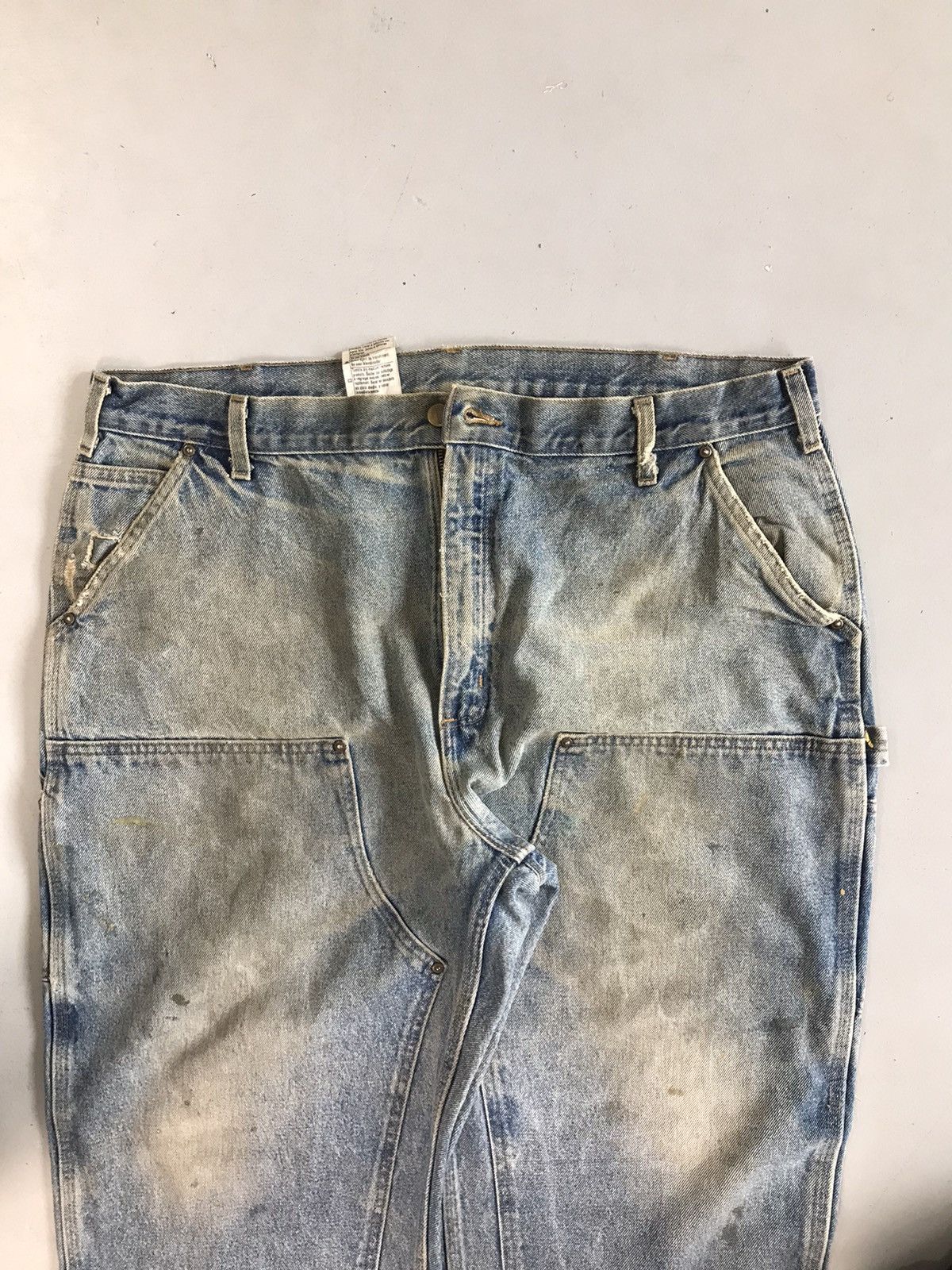 Carhartt Vintage sunfade double knee denim Size US 42 / EU 58 - 3 Thumbnail