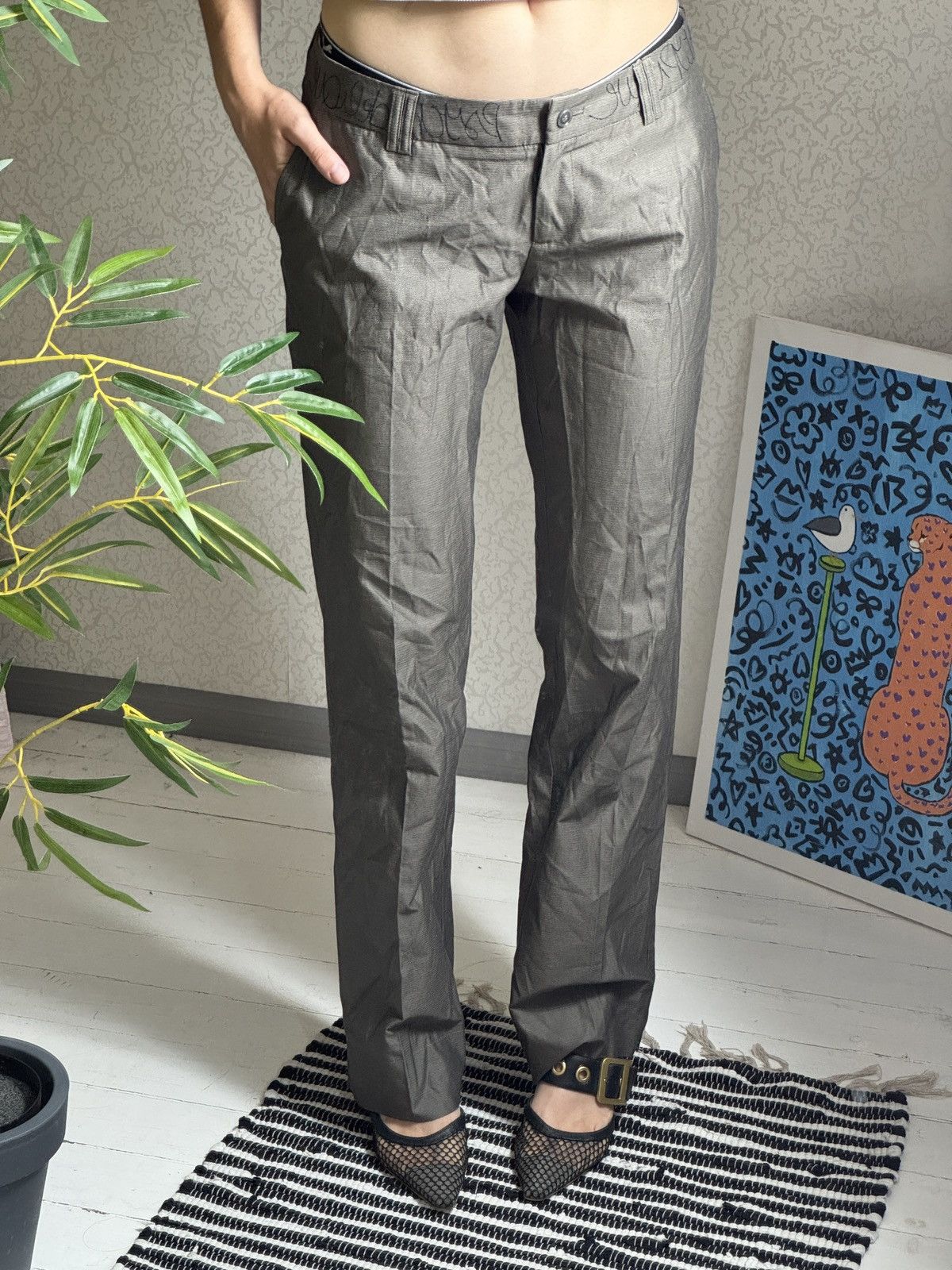 Cop Copine VINTAGE COP COPINE CLASSIC 2000s PANTS Size 26" / US 2 / IT 38 - 3 Thumbnail