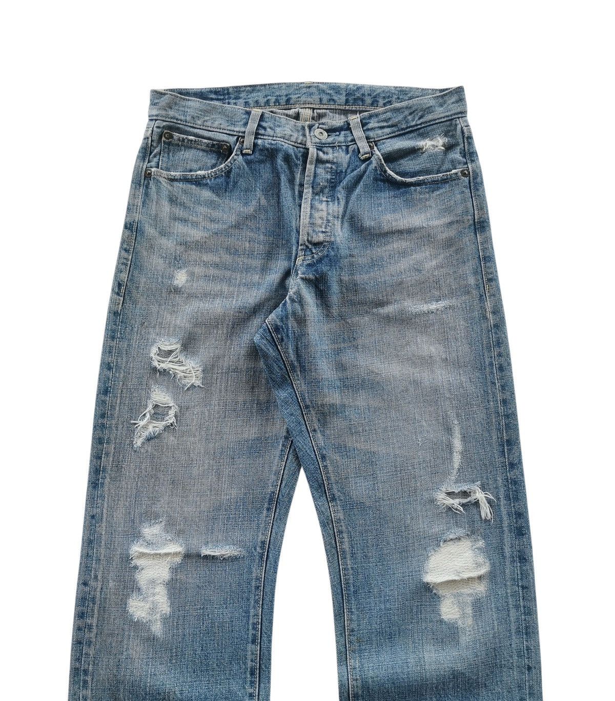 Journal Standard Japanese Brand Journal Standard Distressed Thrashed Jeans Size US 29 - 1 Thumbnail