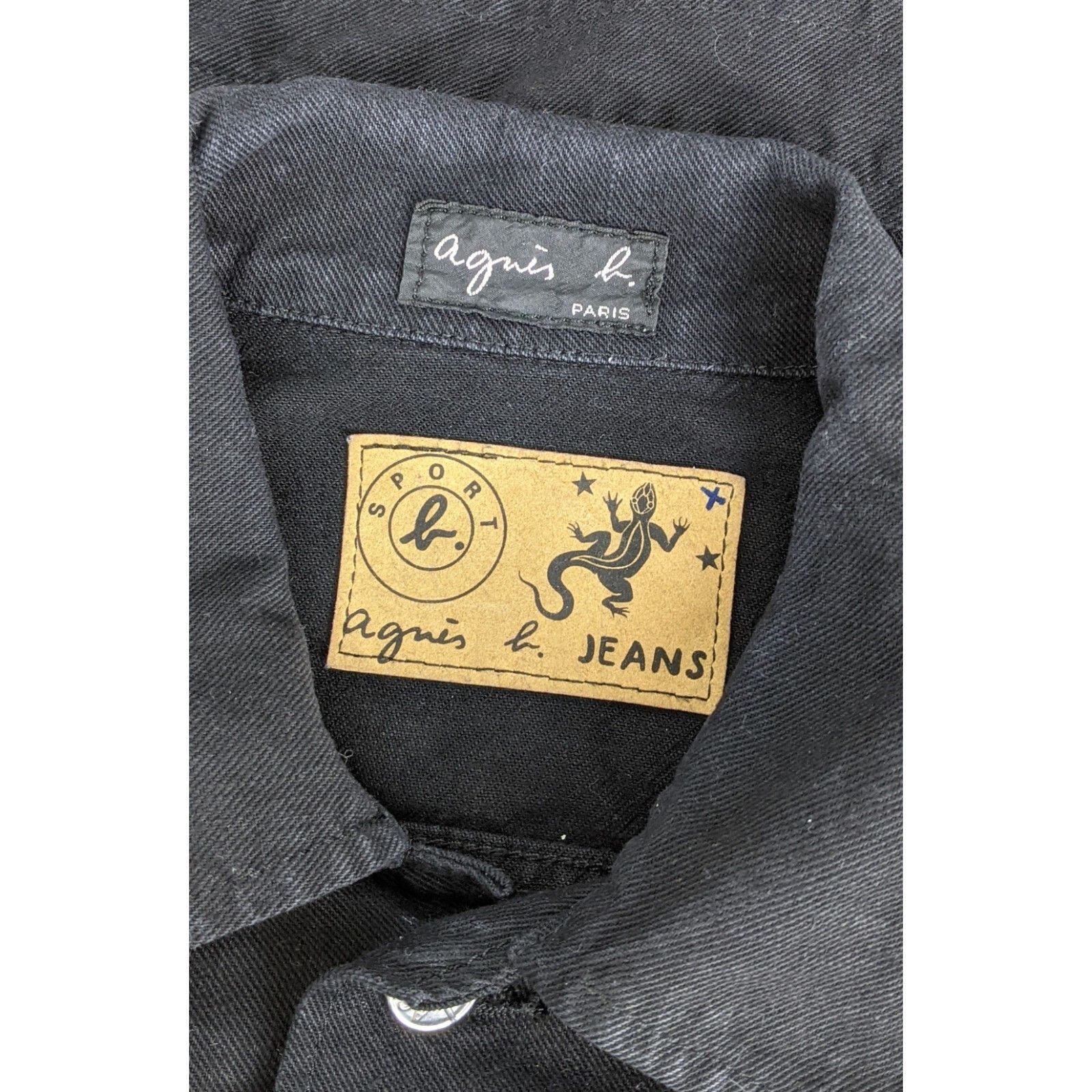 agnes b. Agnes B Denim jeans jacket Size S / US 4 / IT 40 - 4 Thumbnail