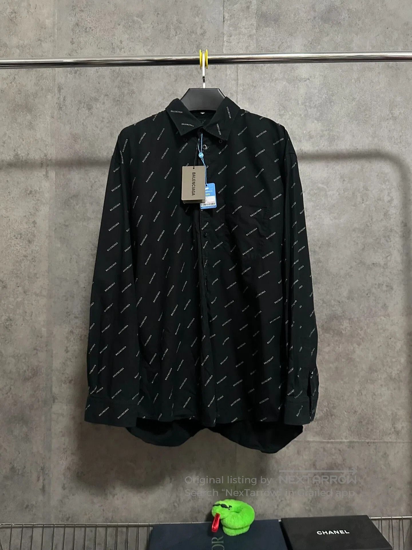 Balenciaga balenciaga logo long sleeve casual shirt. Size US M / EU 48-50 / 2 - 1 Thumbnail