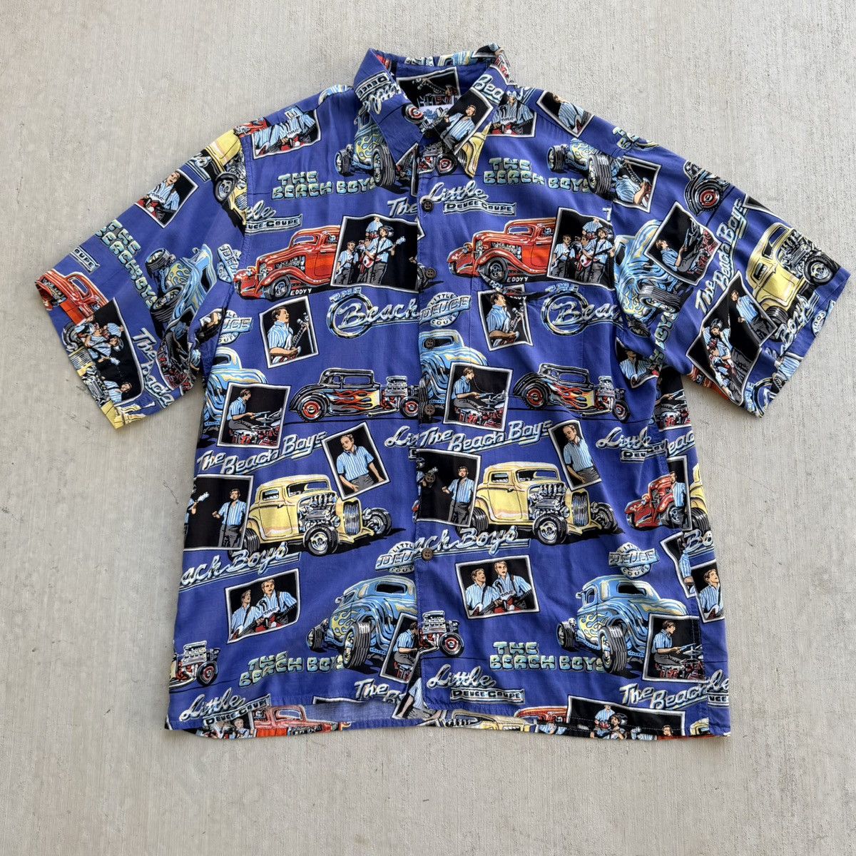 Reyn Spooner Reyn Spooner Beach Boys Hawaiian Shirt Men Large Vintage Size US L / EU 52-54 / 3 - 1 Thumbnail