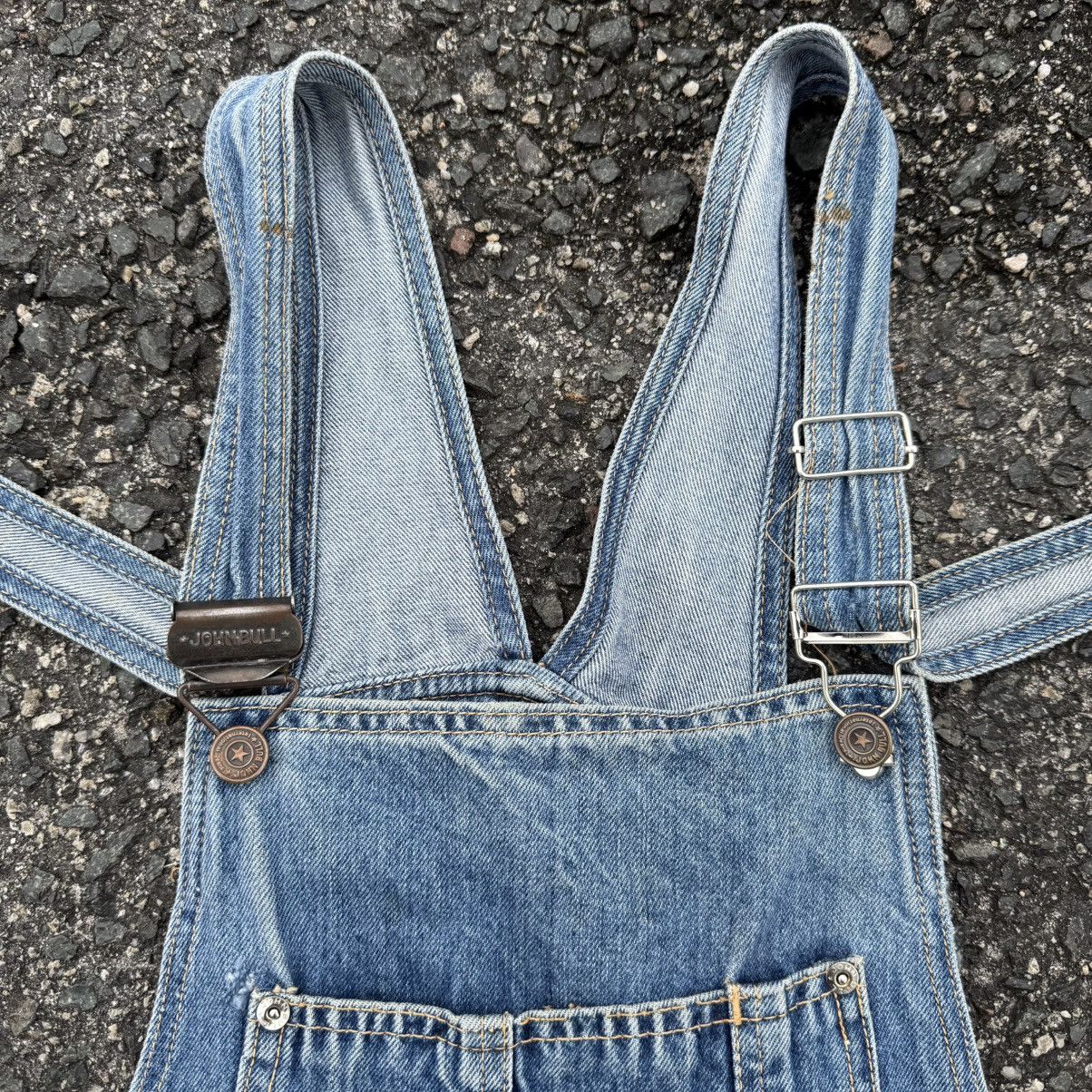 Johnbull VINTAGE 90' JOHN BULL OVERALL RUSTY DENIM JEAN PANTS Size US 34 / EU 50 - 7 Thumbnail