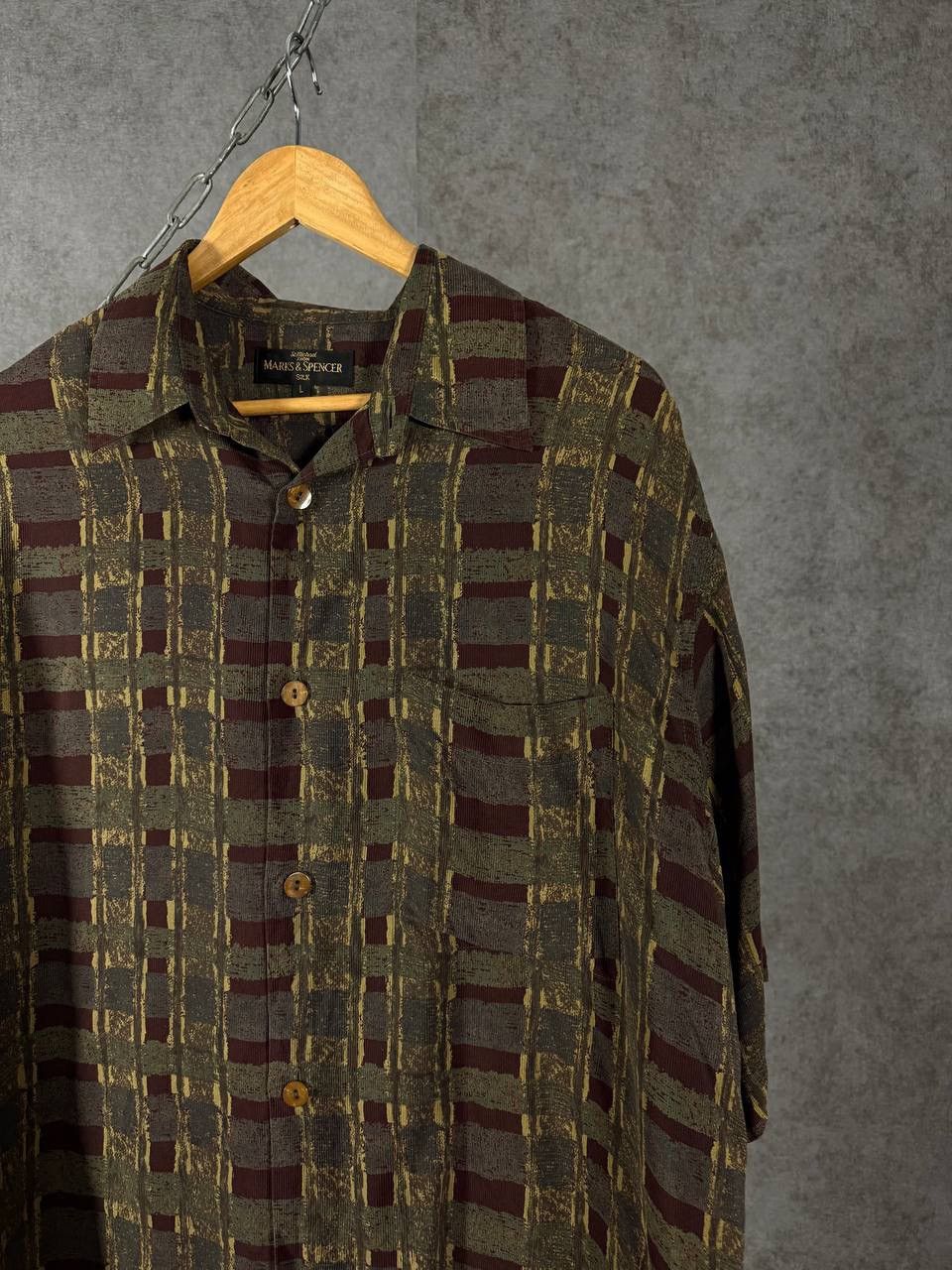 Vintage Art vintage designer silk shirt Size US XL / EU 56 / 4 - 2 Thumbnail